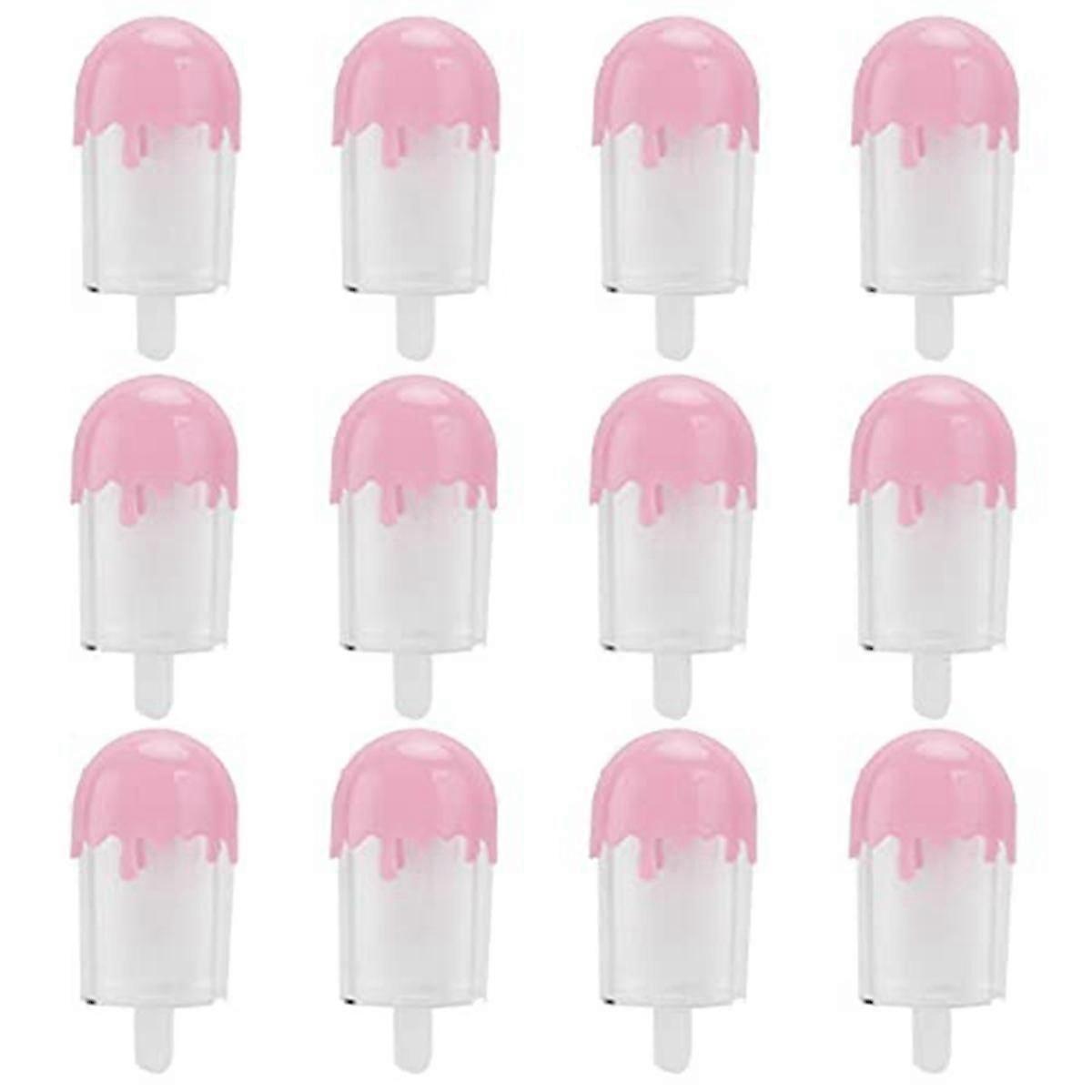 12Pcs Ice Cream Shape Candy Box,Case Container,Party Favors and Gifts, Candy Case Container Wedding