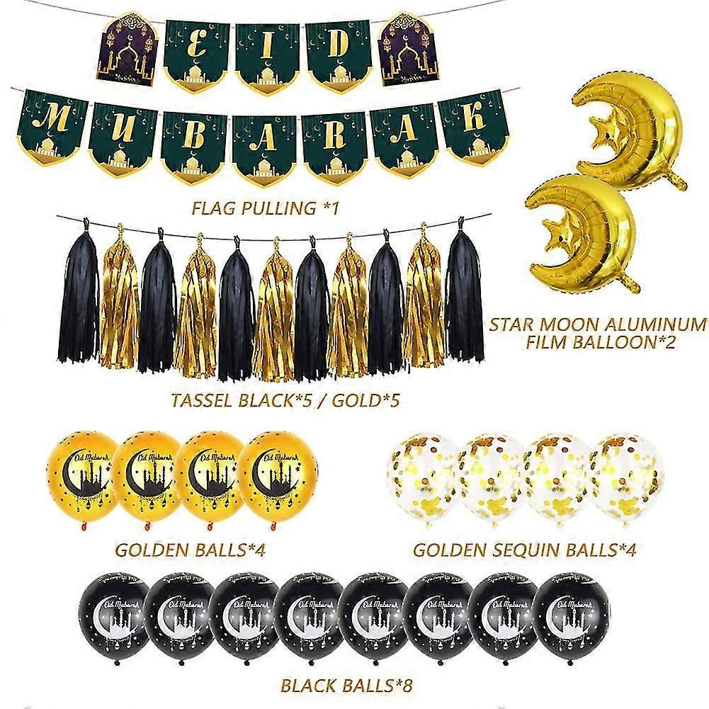 Partyballons für Ramadan-Dinner-Feiern