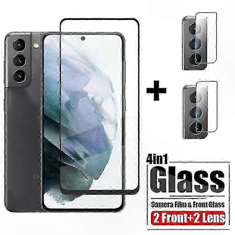 Protector de ecran din sticlă securizată cu acoperire completă pentru folie de protecție Galaxy S21 Plus S21 Fe S20 Fe S21 S21Plus