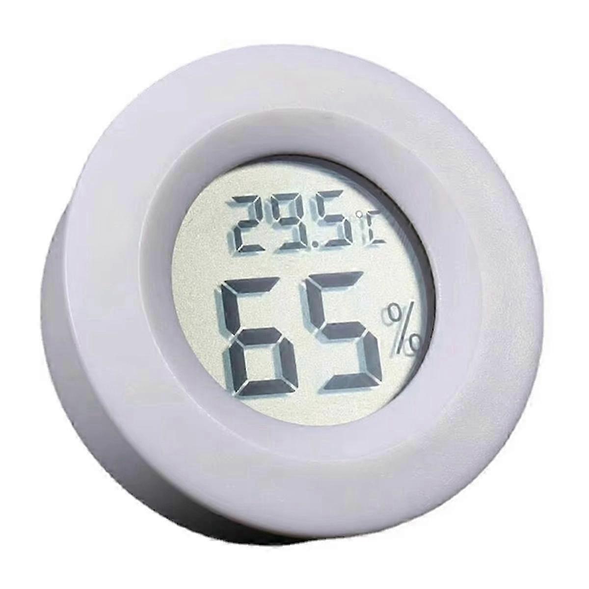 Mini Round LCD Digital Thermometer Hygrometer Tester Sensor for X1 P1 Filament Drying Box