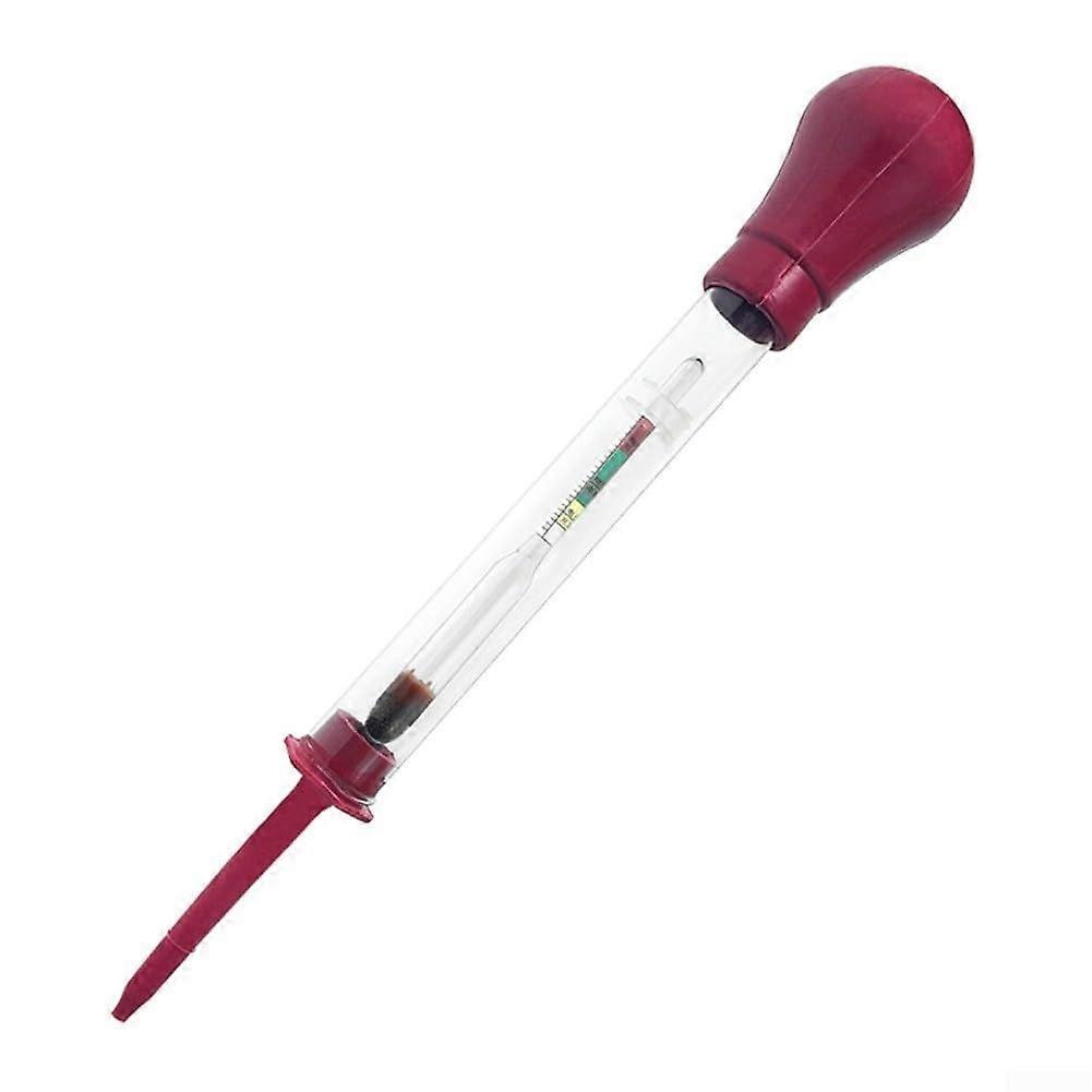 Electrohydraulic Density Meter For Car Batteries Precision Accurate Density Measurement Tool Red