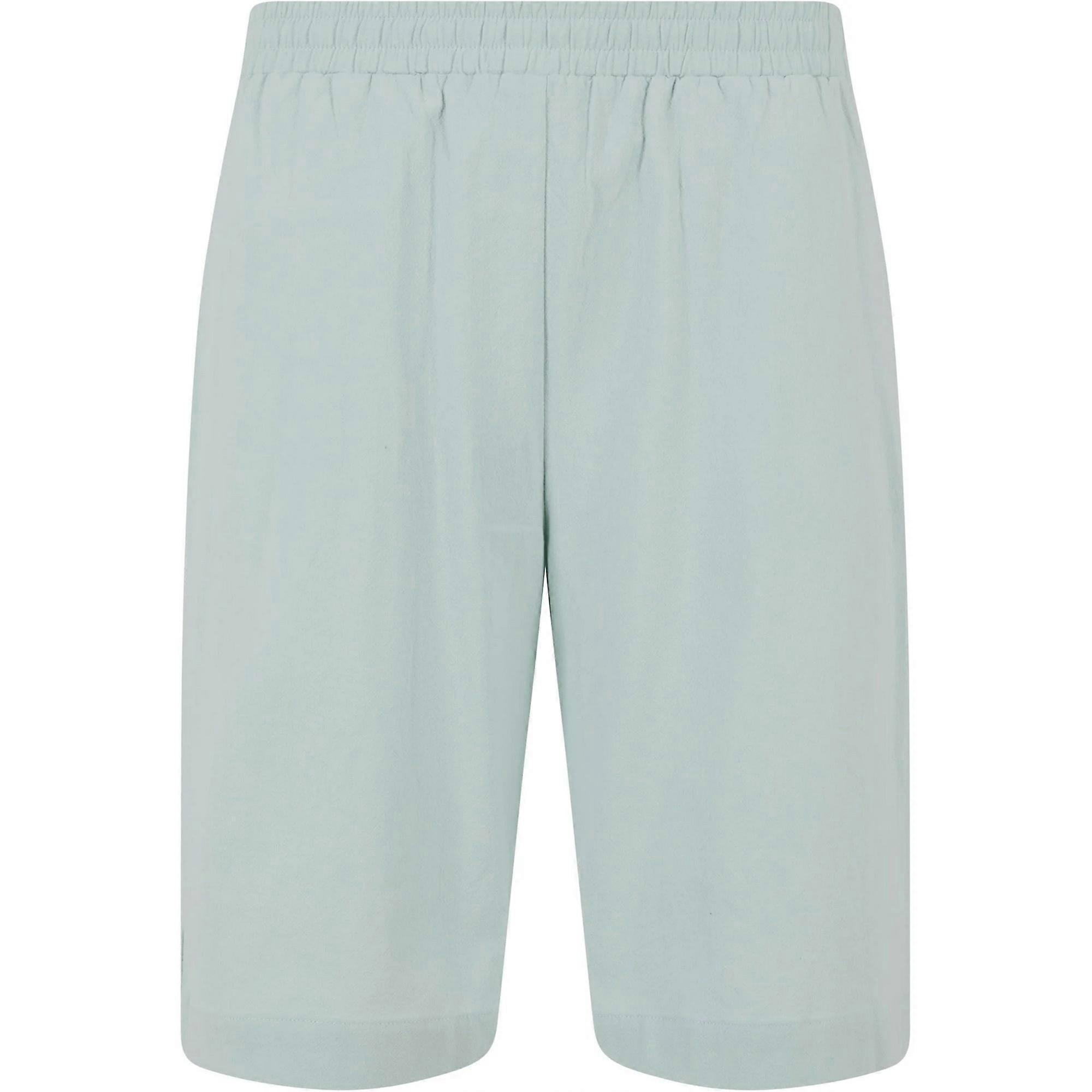 Urban Classics Hommes Crêpe Large Casual Shorts Menthe givrée S