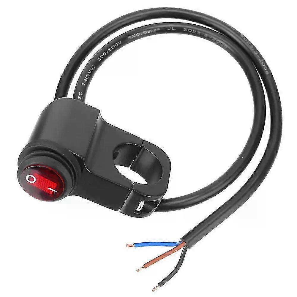 Waterproof 12V Motorcycle Handlebar Light Switch Headlight On/Off Switch