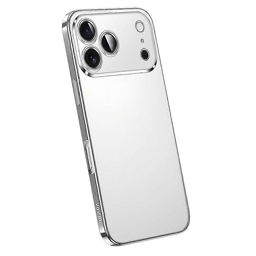 For iPhone 17 Pro TPU Case Electroplating Matte Phone Cover