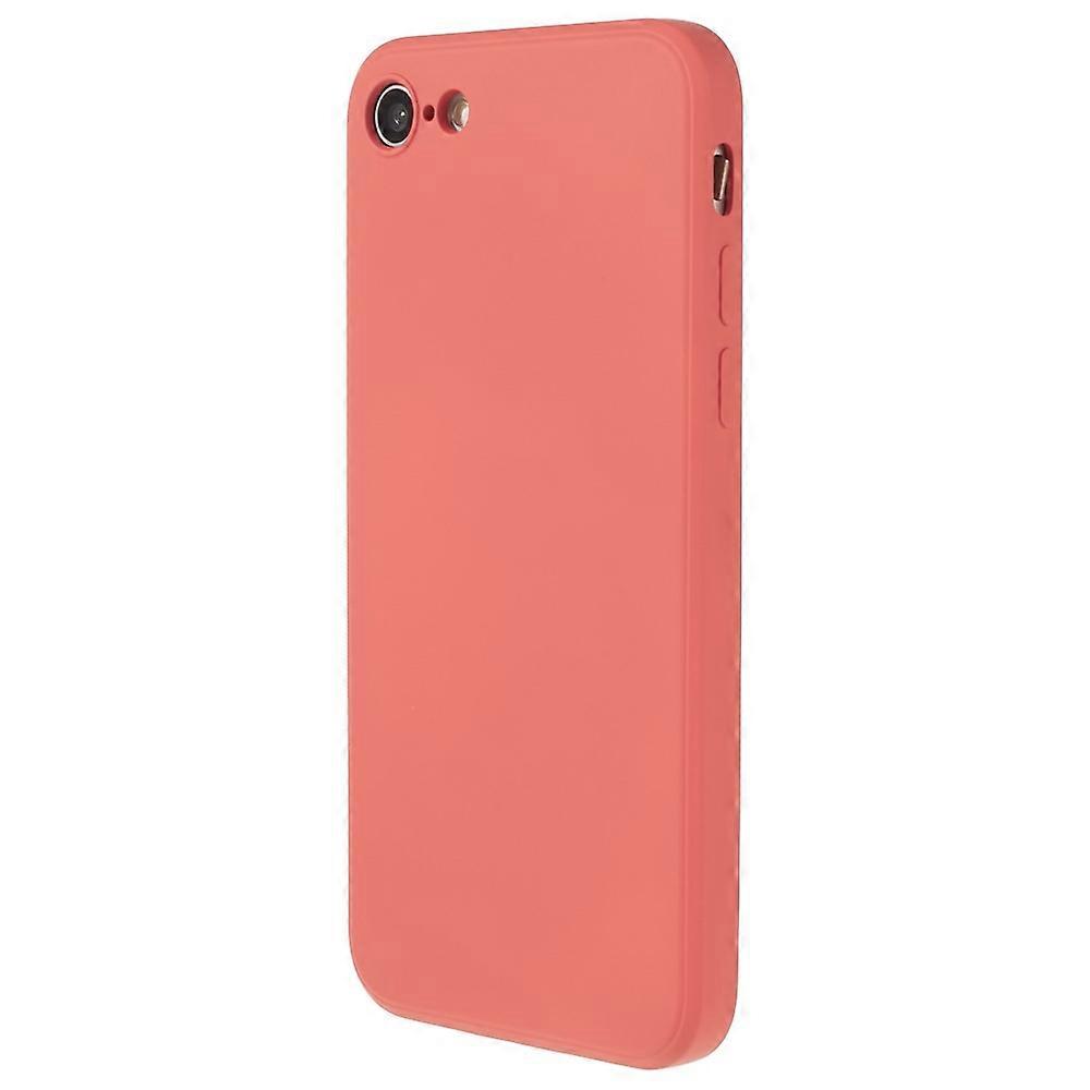 AMORUS TPU Case Compatible For iPhone SE (2022) / (2020) / 8 / 7 Precise Cutouts Fiber Lining Shockproof Phone Cover