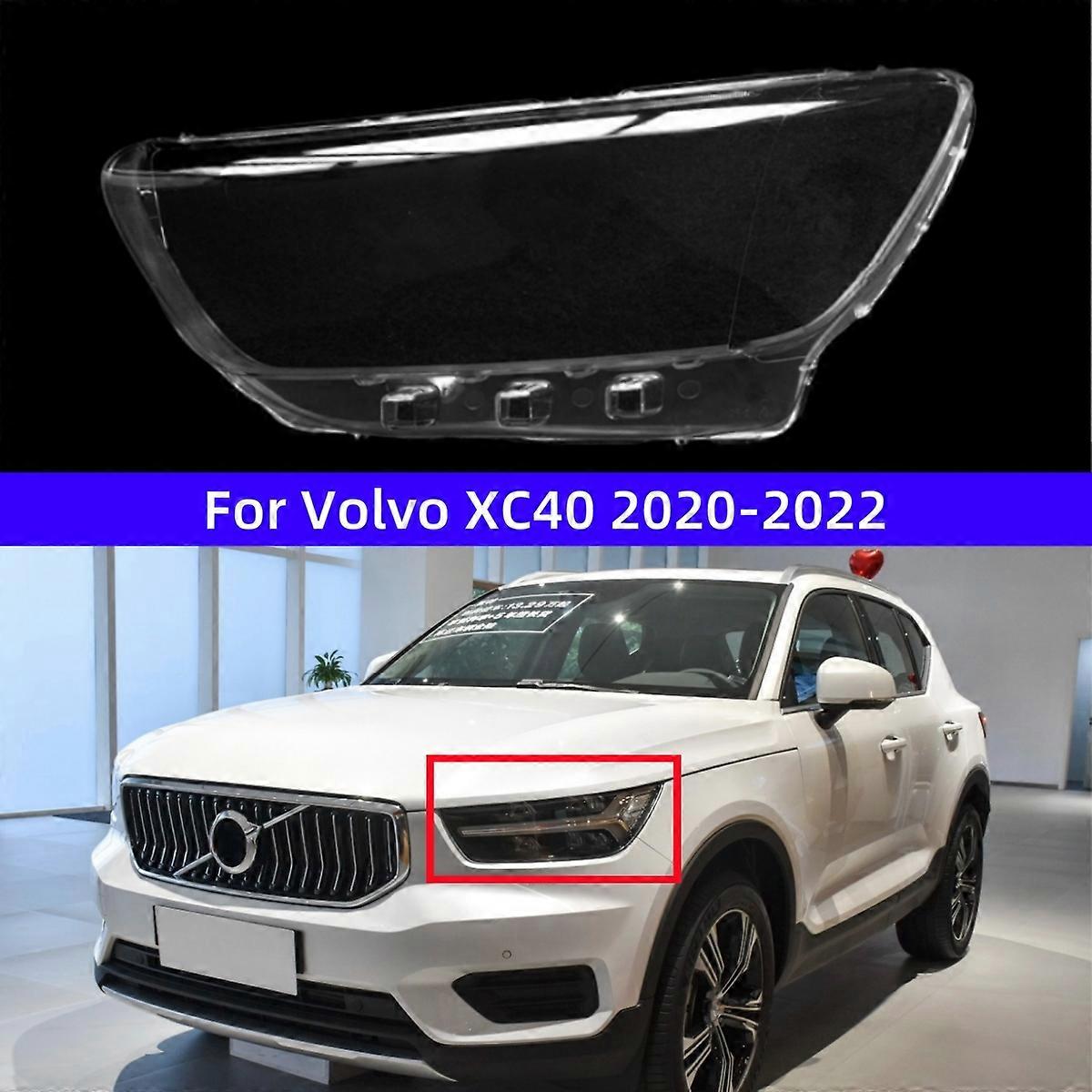 For Volvo XC40 2020 2021 2022 Articles Cars Headlights Lamp Cover Replace The Original Lampshade-Left