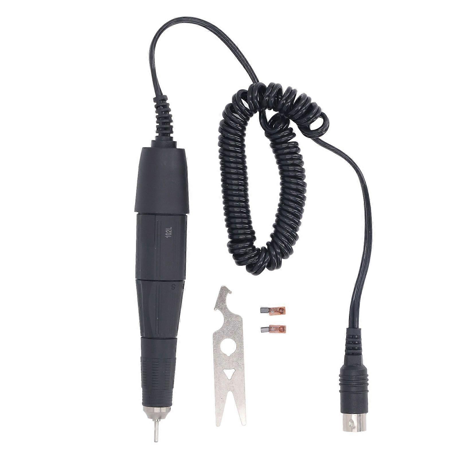 電動ネイルドリルマシンハンドルポータブル交換用ペン35000rpmペディキュア研磨102L 2.35mmチャック用