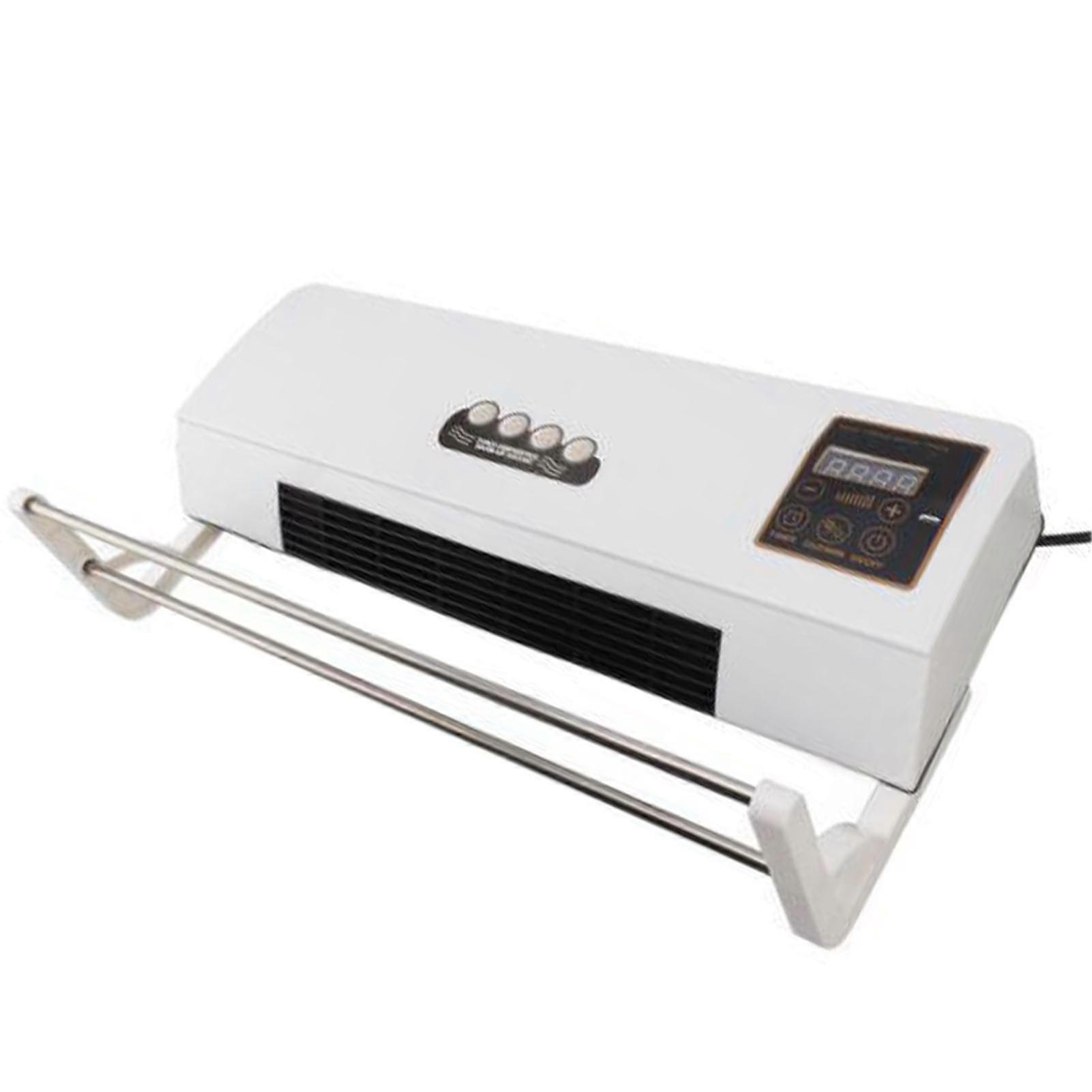 Wall Mounted Small Air Conditioner Heater 220V UK Plug Remote