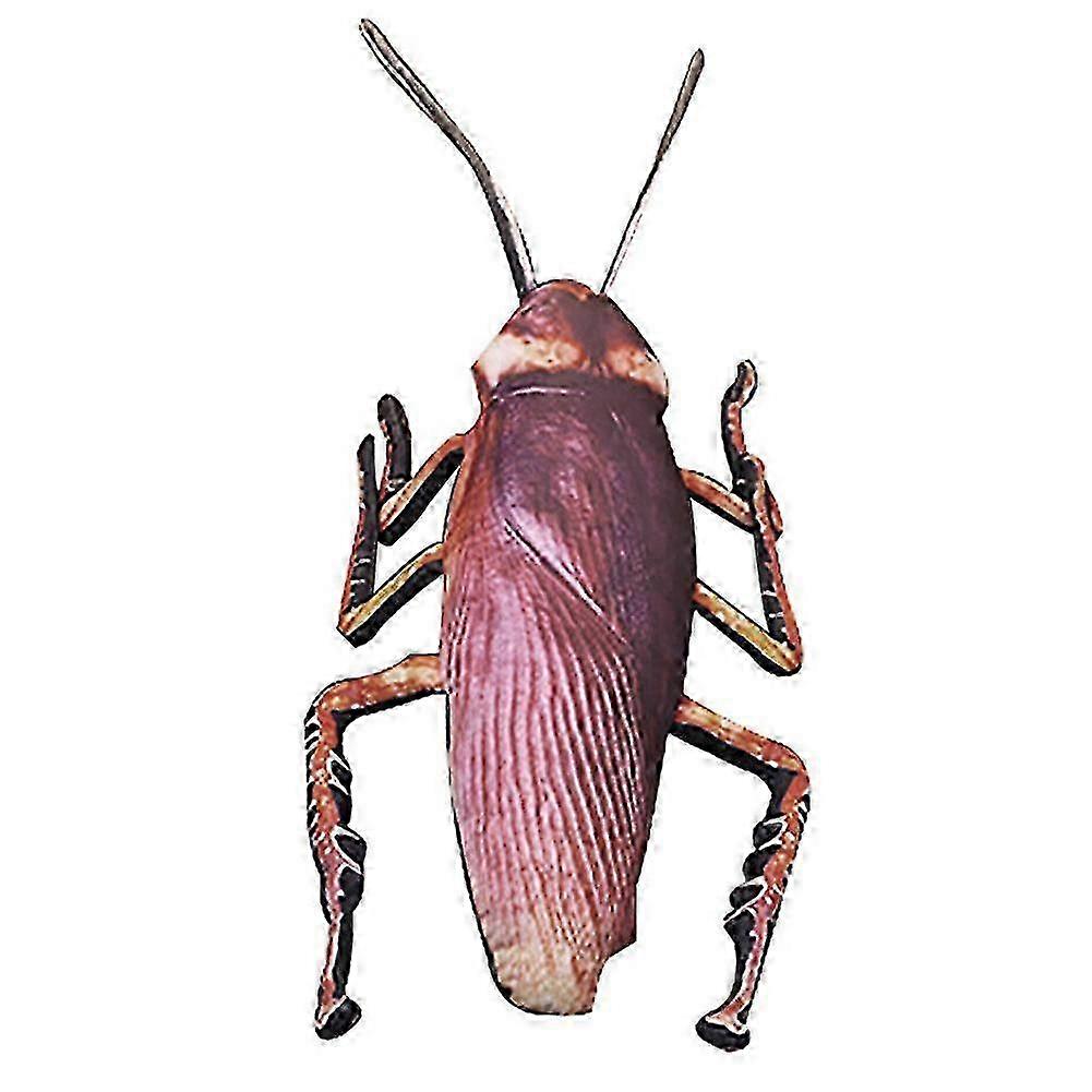 Vivid 3D Simulation Cockroach Plush Cushion Prank Props Insect Nap Toy