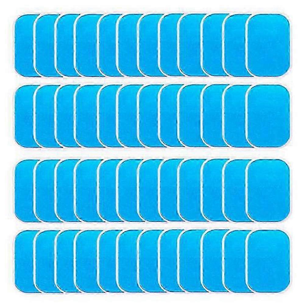 80Pcs 젤 패드 복부 트레이너 근육 자극기 운동기 슬리밍 기계 액세서리
