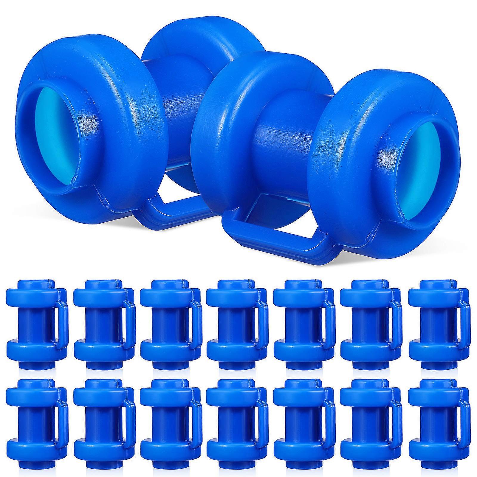 Trampoline Pole Caps Plastic Trampoline End Caps for 16Pcs Set