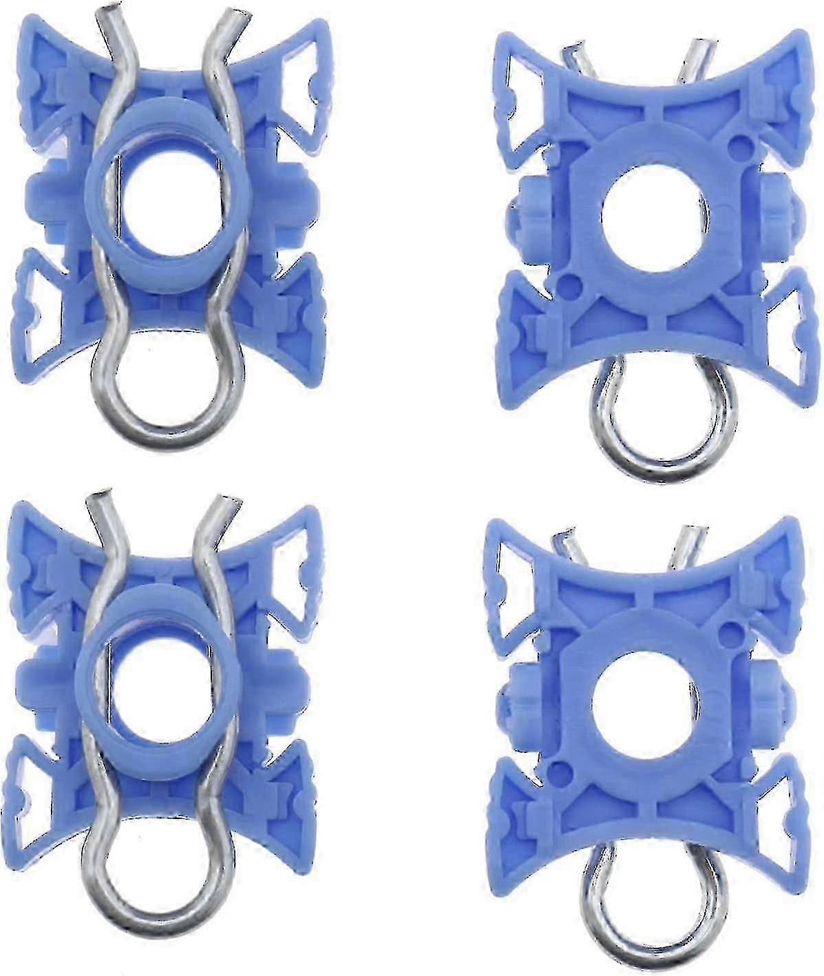 3509416 Front Window Regulator Guide Slider Clips Sliding Pivot Jaw Block Auto Replacement Parts For 740 940 960 S80 Xc70 Xc90 V70 S60(blue)(4pcs)9104