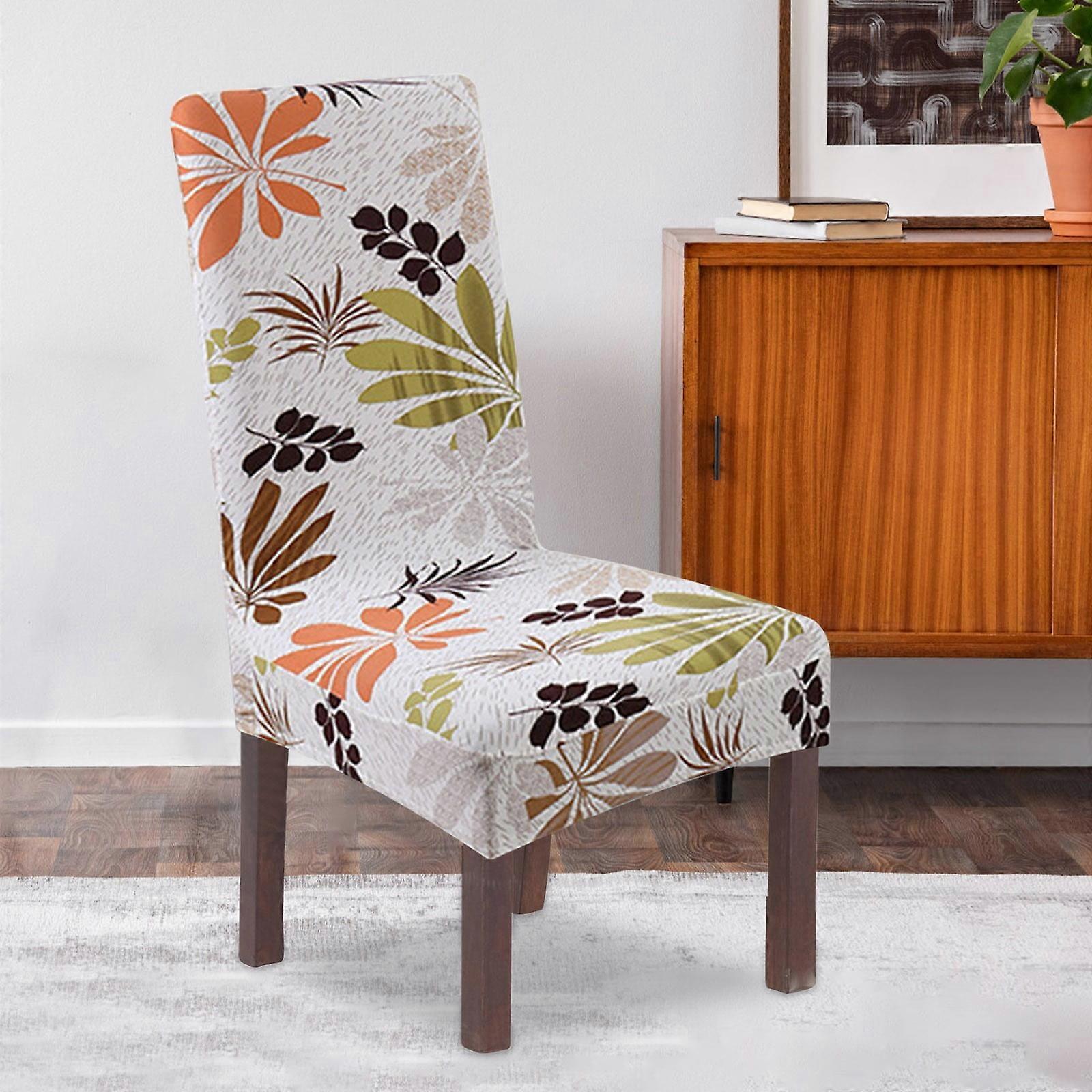 Zmeidao Chair Covers, Modern Universal Rustic Style, Removable & Washable for Kitchen/Hotel/Restaurant Use, Universal Size
