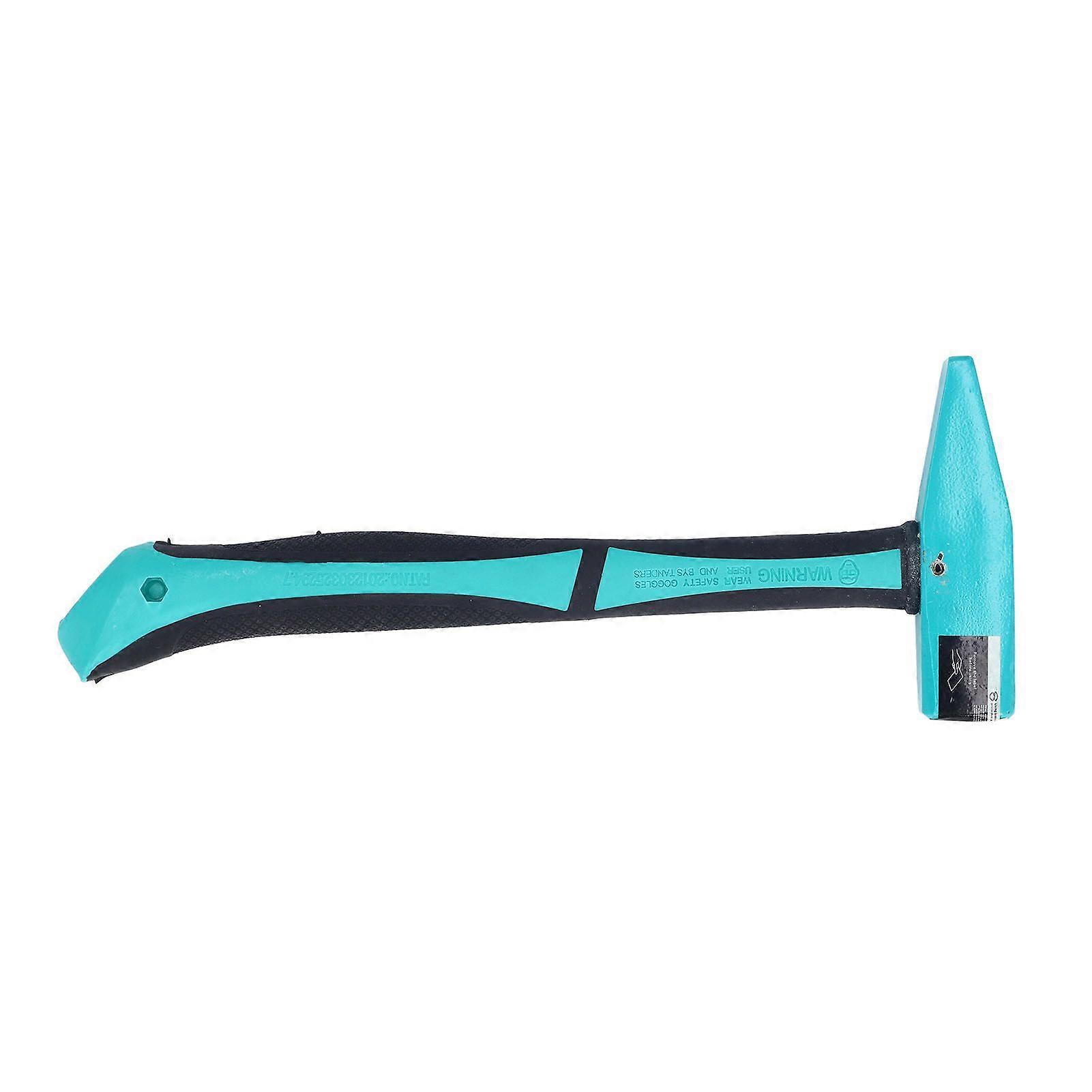 Machinist Hammer Carbon Steel TPR Handle Multi Functional Forging Hammer for Blacksmith Engineers Woodworkers M