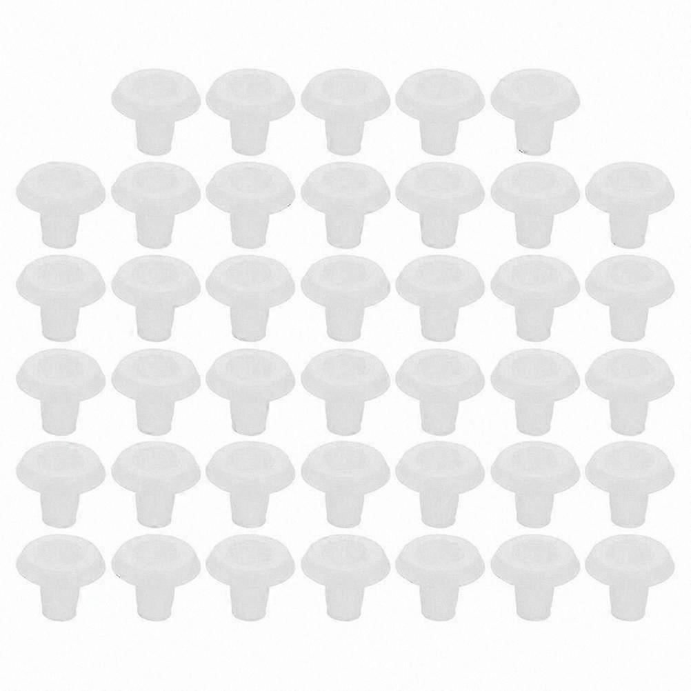 Replacement Bottom Rail Button Plugs for Horizontal Blinds, 40 Count