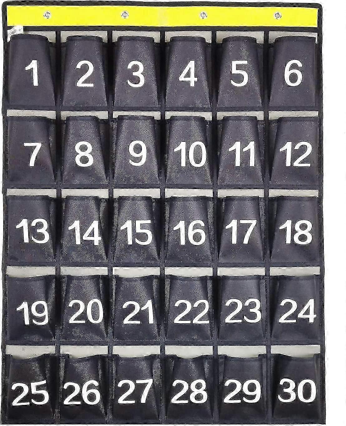 Dhrs Cell Phone And Calculator Organizer For Classroom Wall Mounted Storage