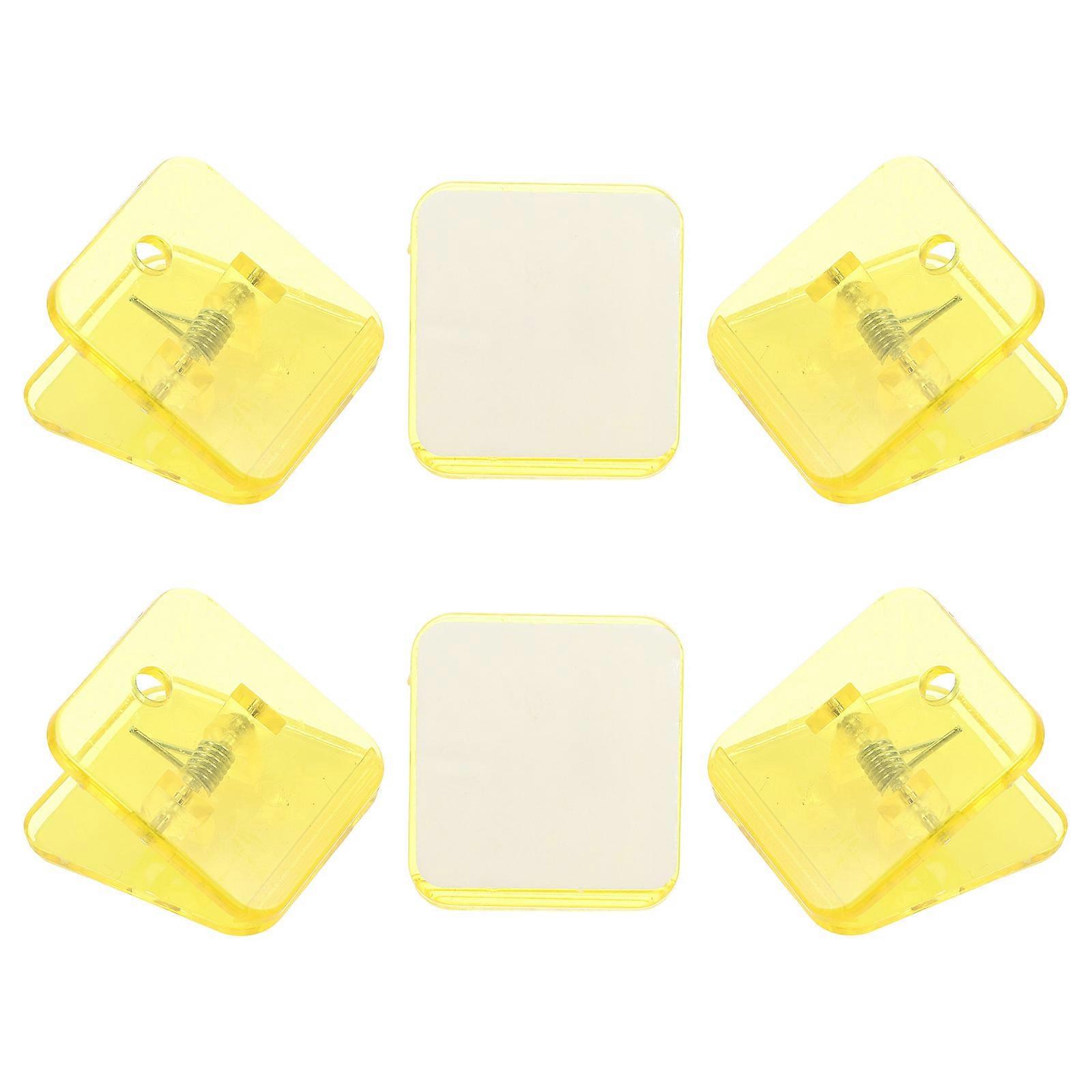 18Pcs Yellow ABS Dog Wall Pee Pad Holder for Indoor Training Use