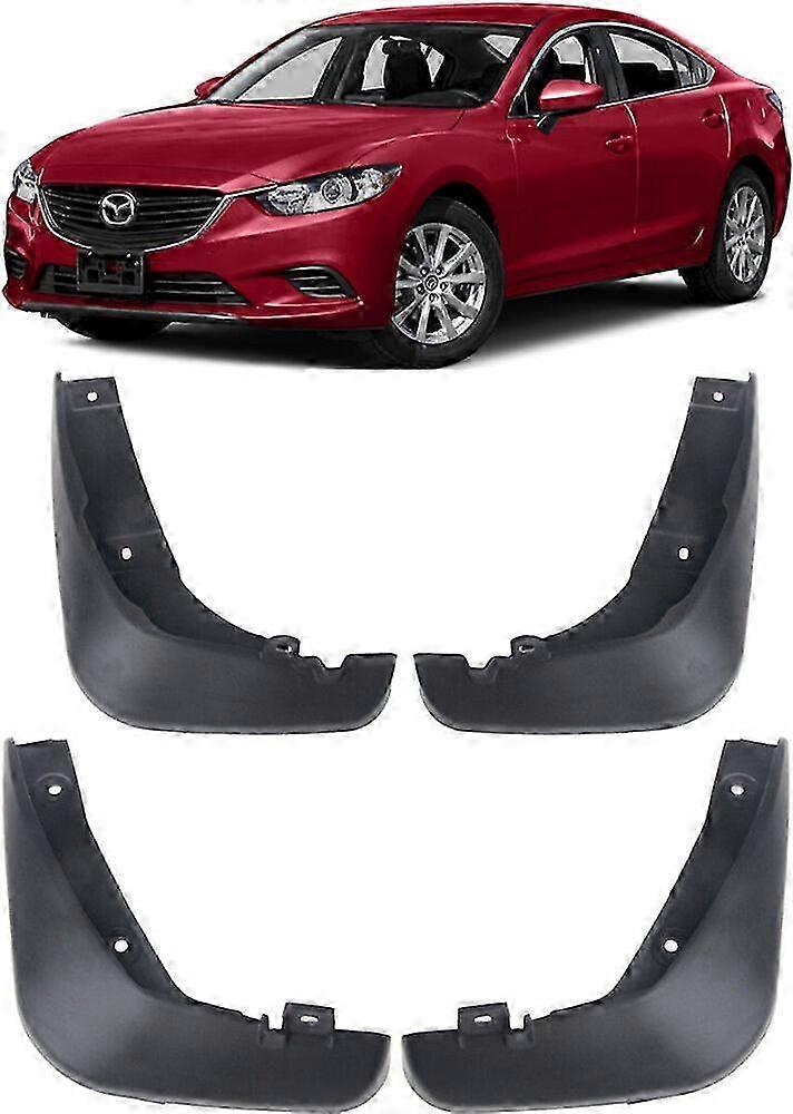 Genuine Full Set Splash Guards Mud Flaps For 2013-2024 Mazda 6 / Atenza Sedan 2025