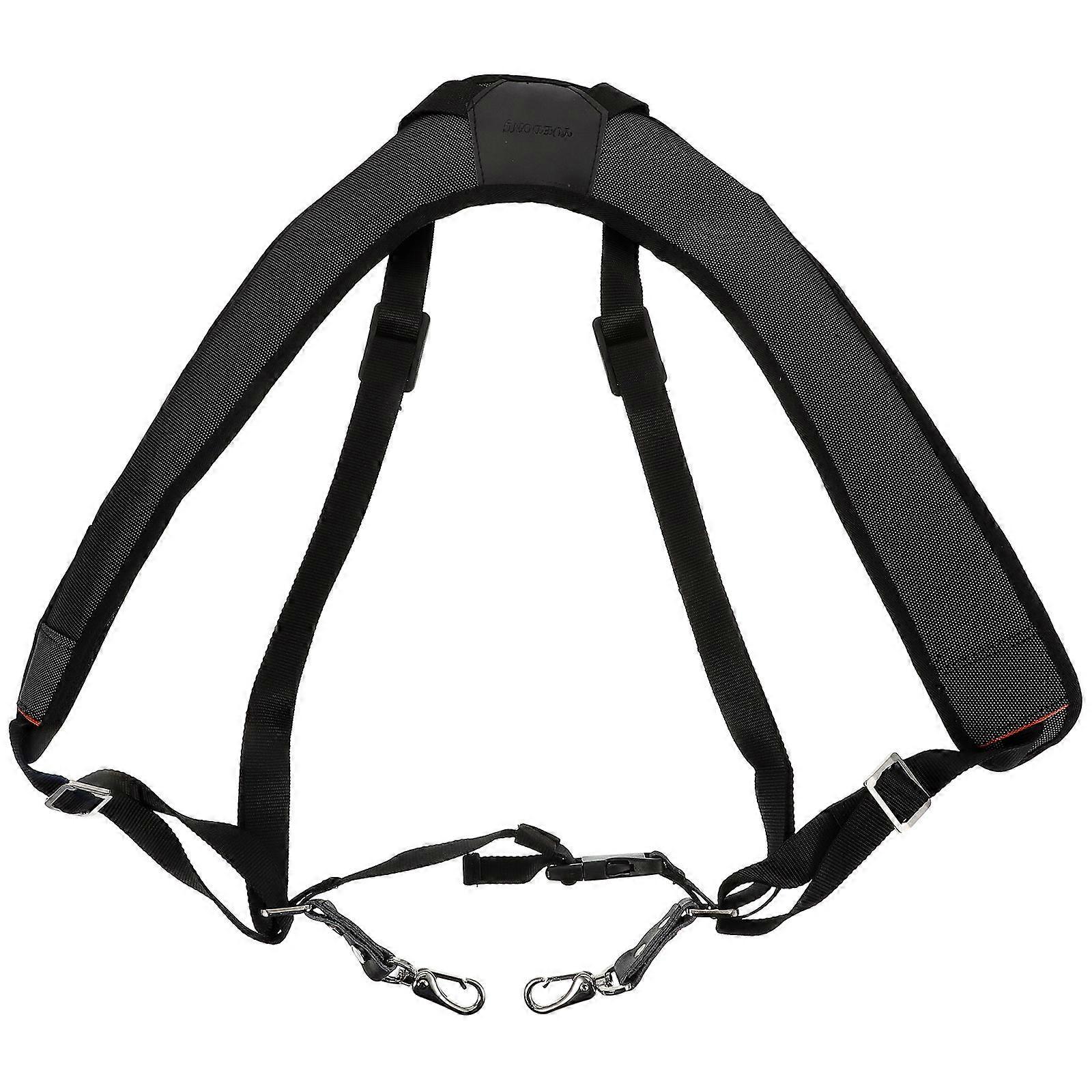 Musical Instrument Accessory Black Djembe Strap for Drum Use 3Pcs