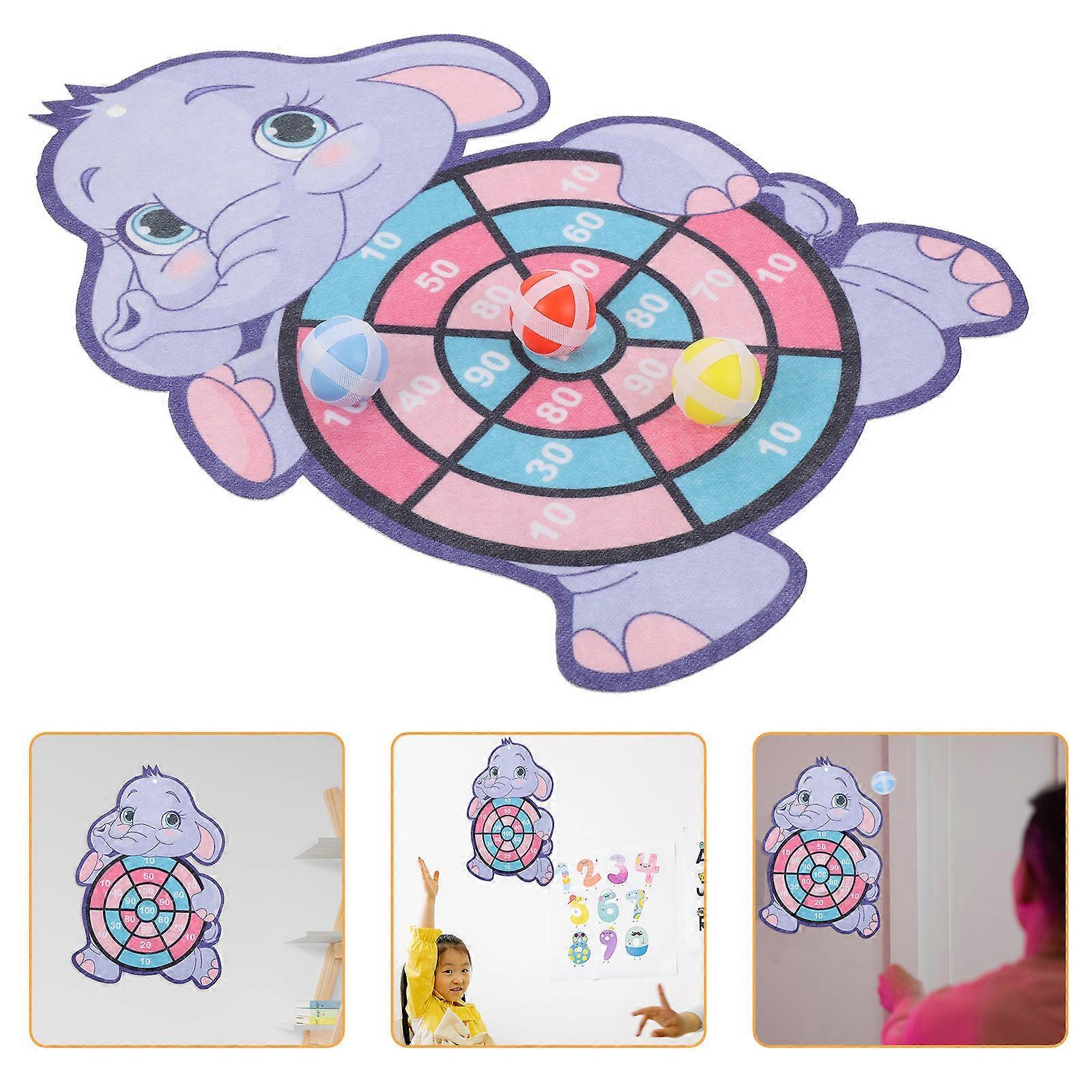 Interactive Kids Board Game Set With Sticky Balls For Parties 43x30cm Motor Skill Development 2 Sets