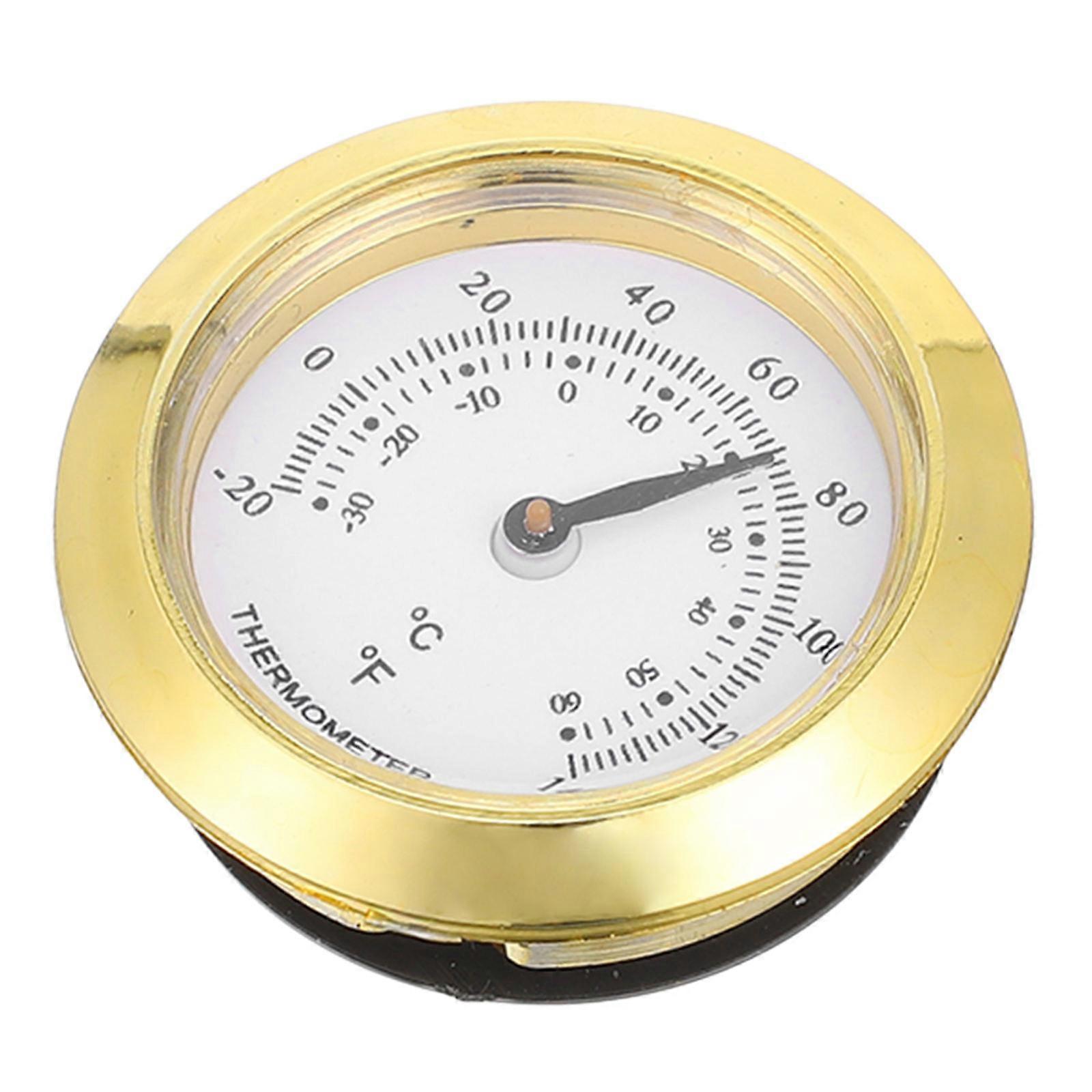 Portable Thermometer for Indoor Small Temperature Gauge 3Pcs Plastic