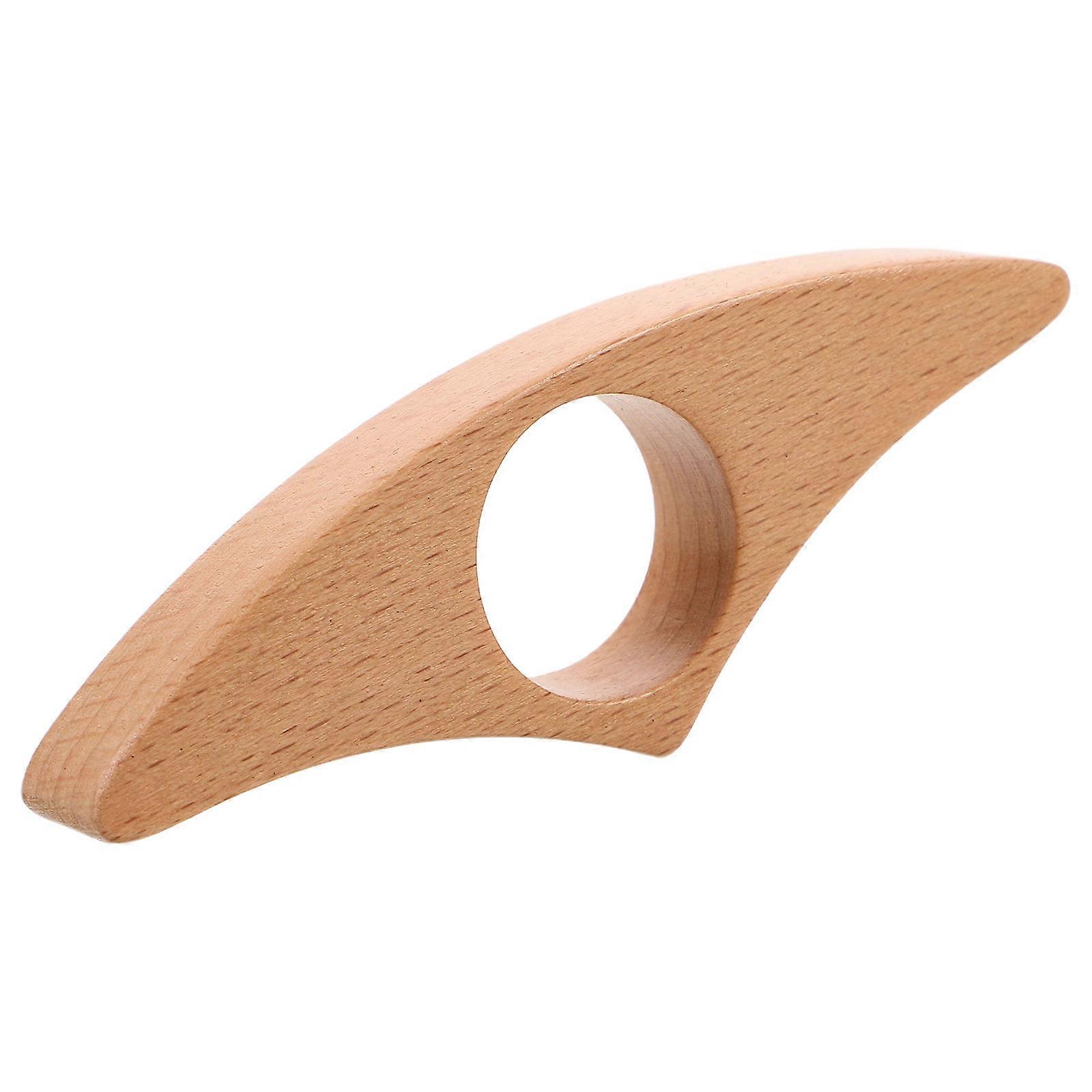 Wooden Book Page Holder for One Handed Reading Use 2Pcs Accessory