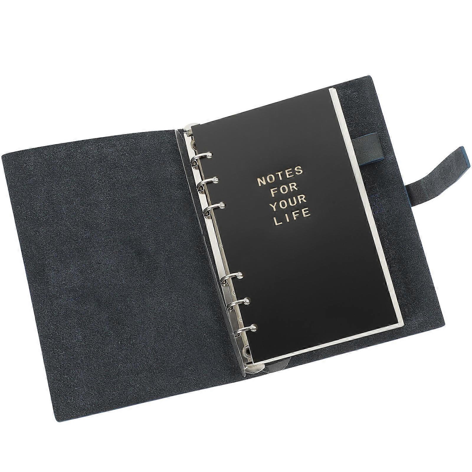 Small Notepad Business Journal Dark Blue For Travel 1Set
