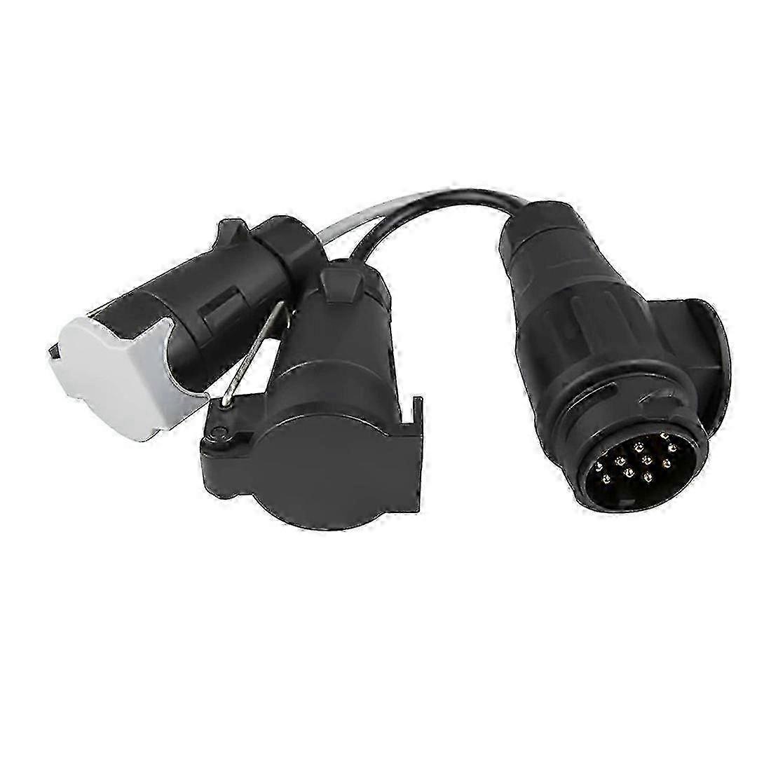 towing Adapter 13 Plug Pin to 7 Pin 12N+12S Socket towbar Electric Conversion Adapter Lead for Trai YVL