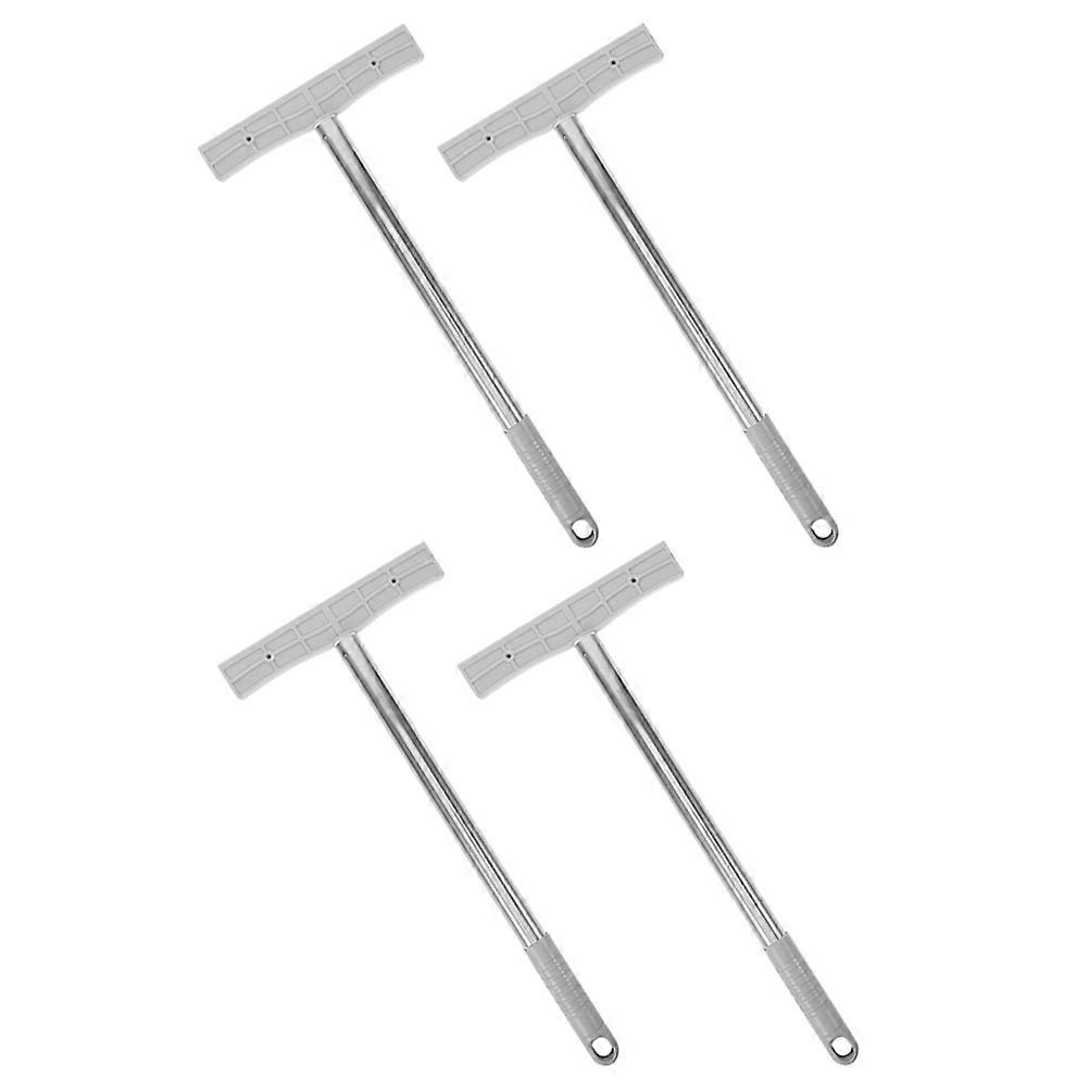 Handheld Sign Rod Stainless Steel for Support 4Pcs Multi-Function Display Rod