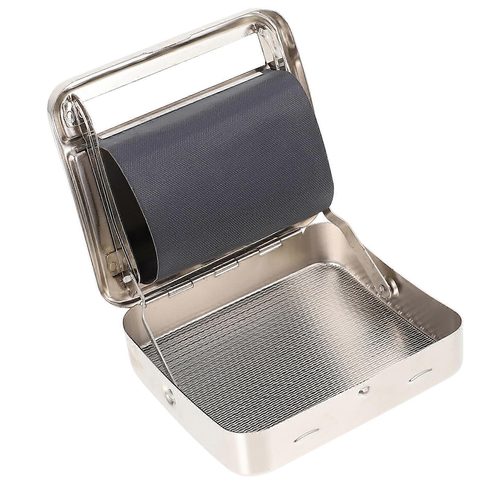 Tobacco Semi-Automatic for Rolling Use Silver 1Pcs