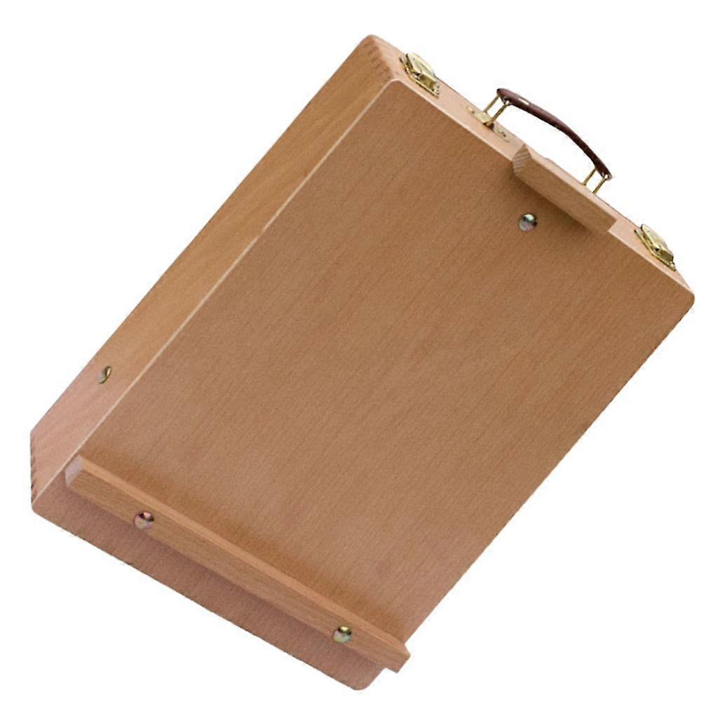Wooden Foldable Folding Easel Box Sketch Tabletop Easel for Artists Painting