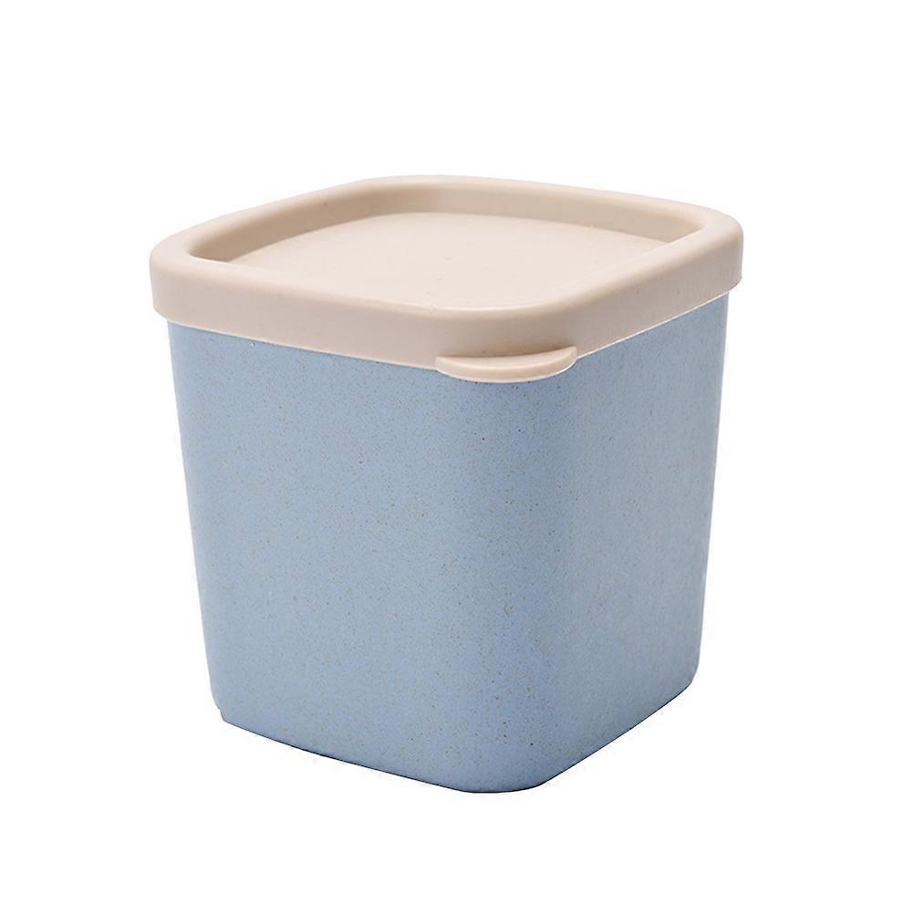 Sealed Jars Kitchen Canister With Lid Box For Fruits Grain Spice Square Nordic Style 10.00X10.00X10.00CM 1Set