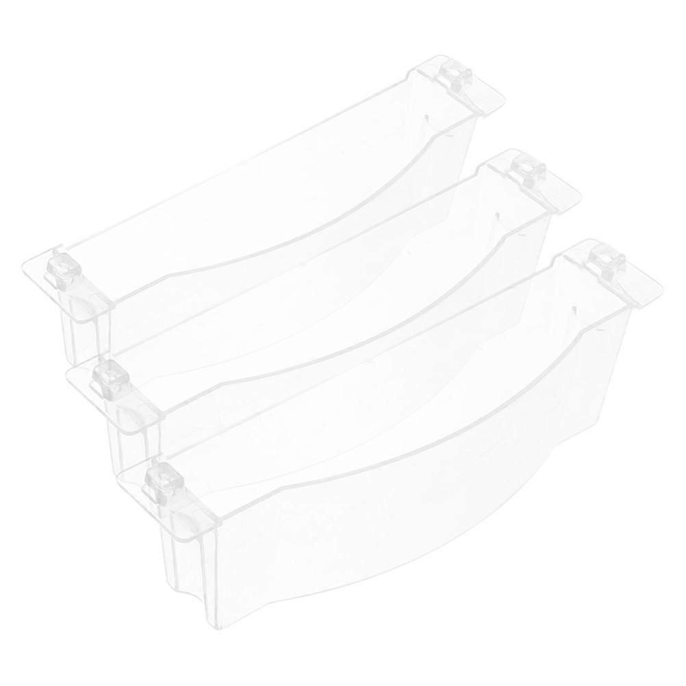 Oil Catching Grease Cup Holders For Range Hood 15 Pcs High Temperature Resistance Rectangular Plastic