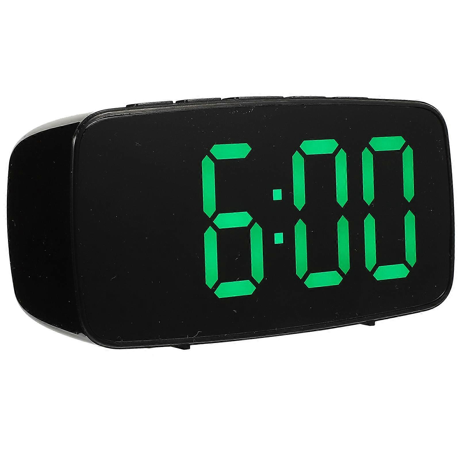 LED Digital Clock 2Pcs Time Table Clock Alarm Function for Living Room Kitchen Office Elegant Design