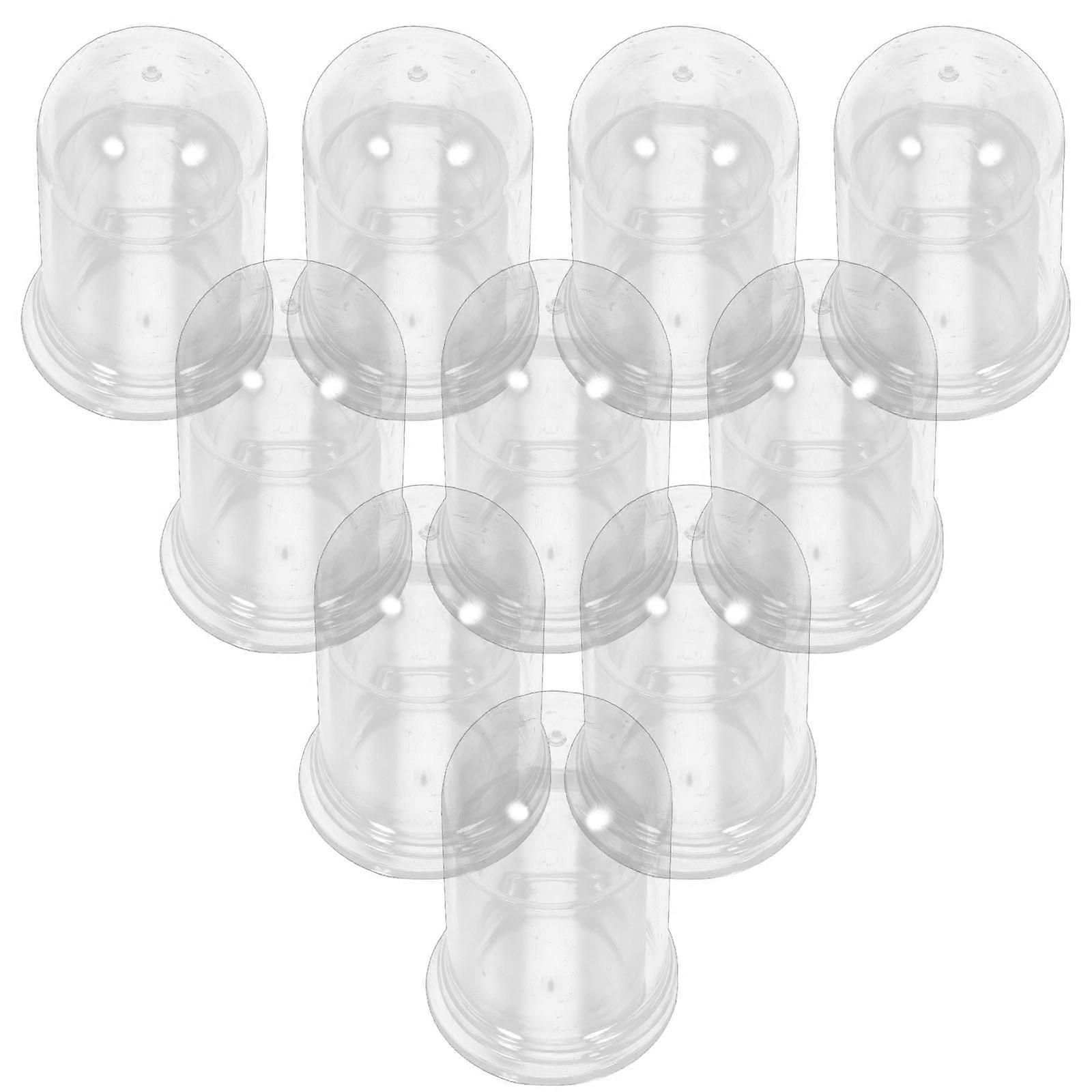 Acrylic Toothpick Holder for Home Use with Lid 20Pcs Clear Container
