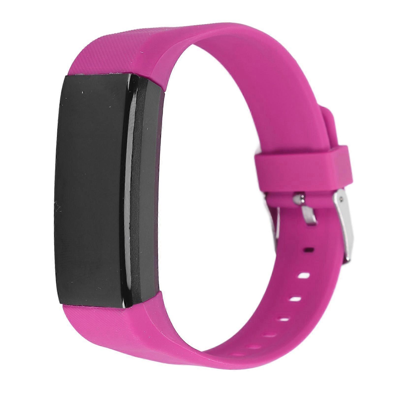 Sports Pedometer Watch Multifunctional Stylish IP67 Waterproof Message Reminder Activity Indicator Sleep Monitoring Calorie Count Fitness Watch Purple