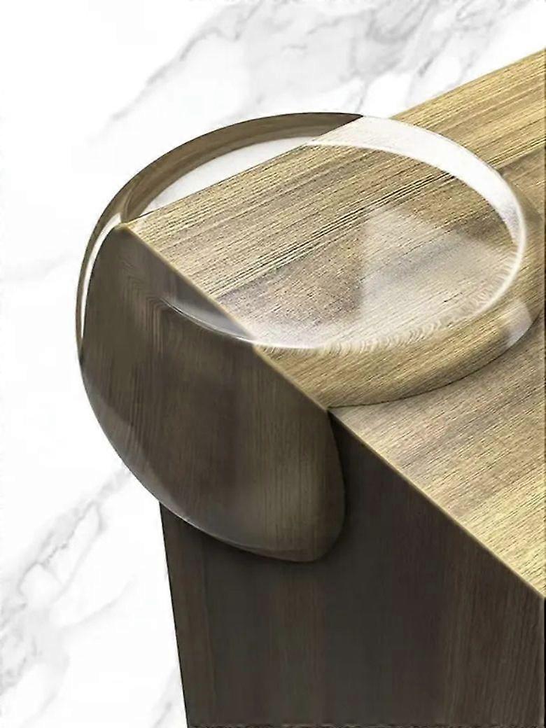 12 pcs Child Baby Safety Silicone Protector Table Soft Transparent Children Anti Collision Table Corner Edge Protection Cover