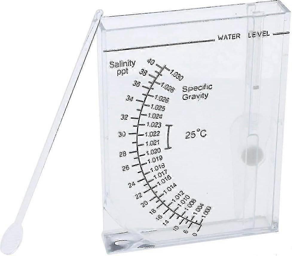 اختبار الملوحة اختبار الجاذبية النوعية للبحر لحوض الأسماك بركة المياه المالحة المياه العذبة دقيقة