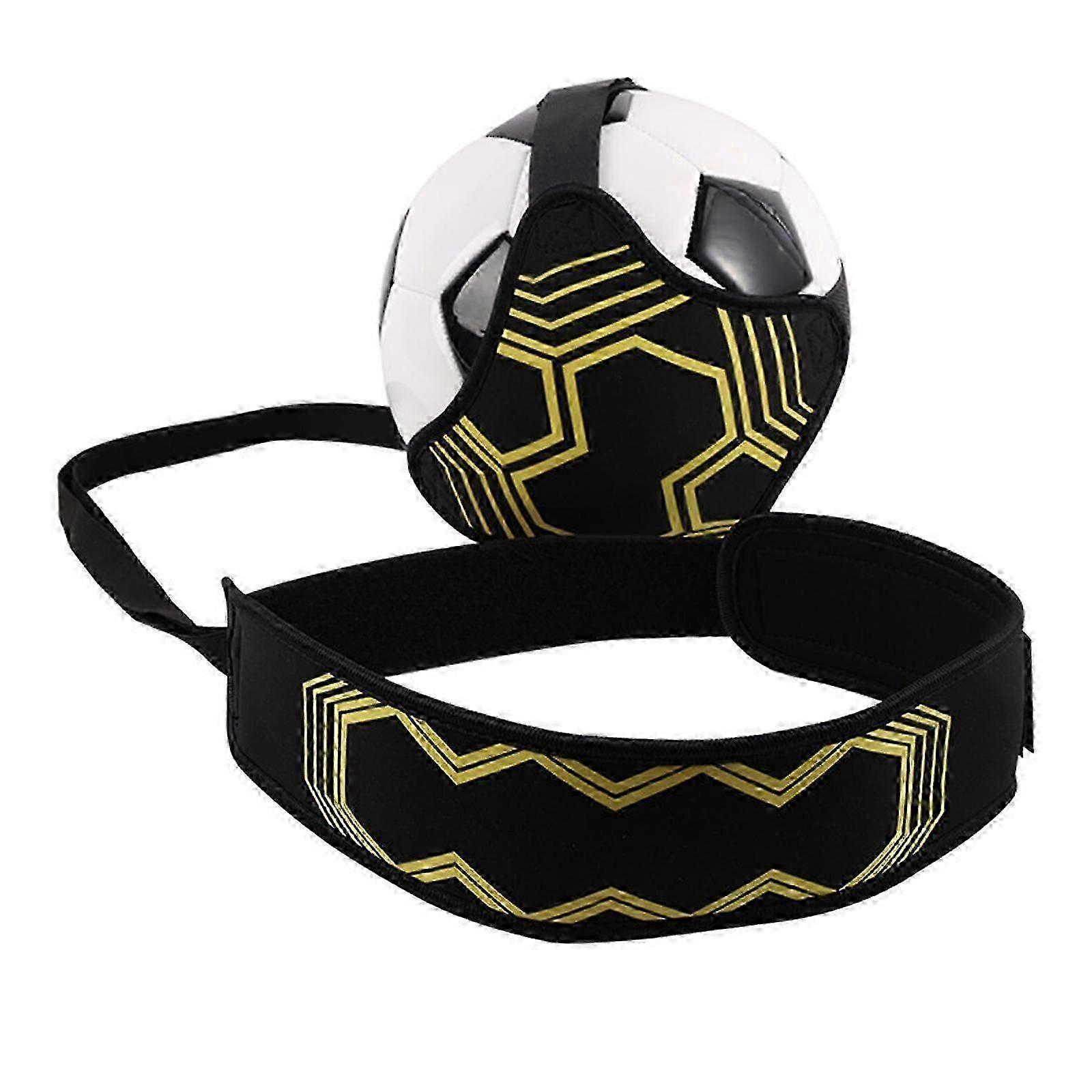 Soccer Training Belt with Elastic Strap for Solo Practice, Ideal for Juggling and Passing Drills