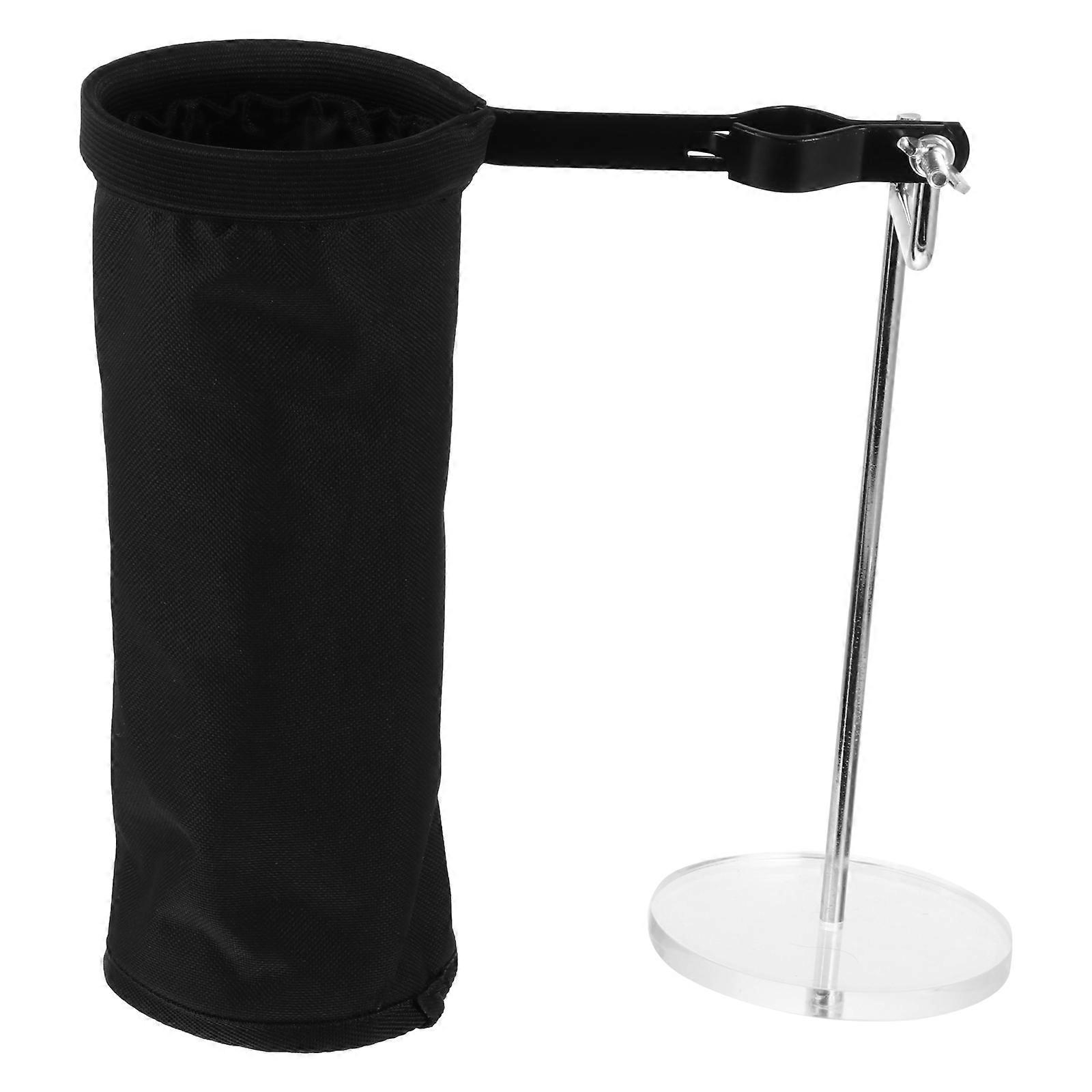 Drum Stick Holder for Drumstick Storage 2Sets Black Cylindrical Drumstick Bag