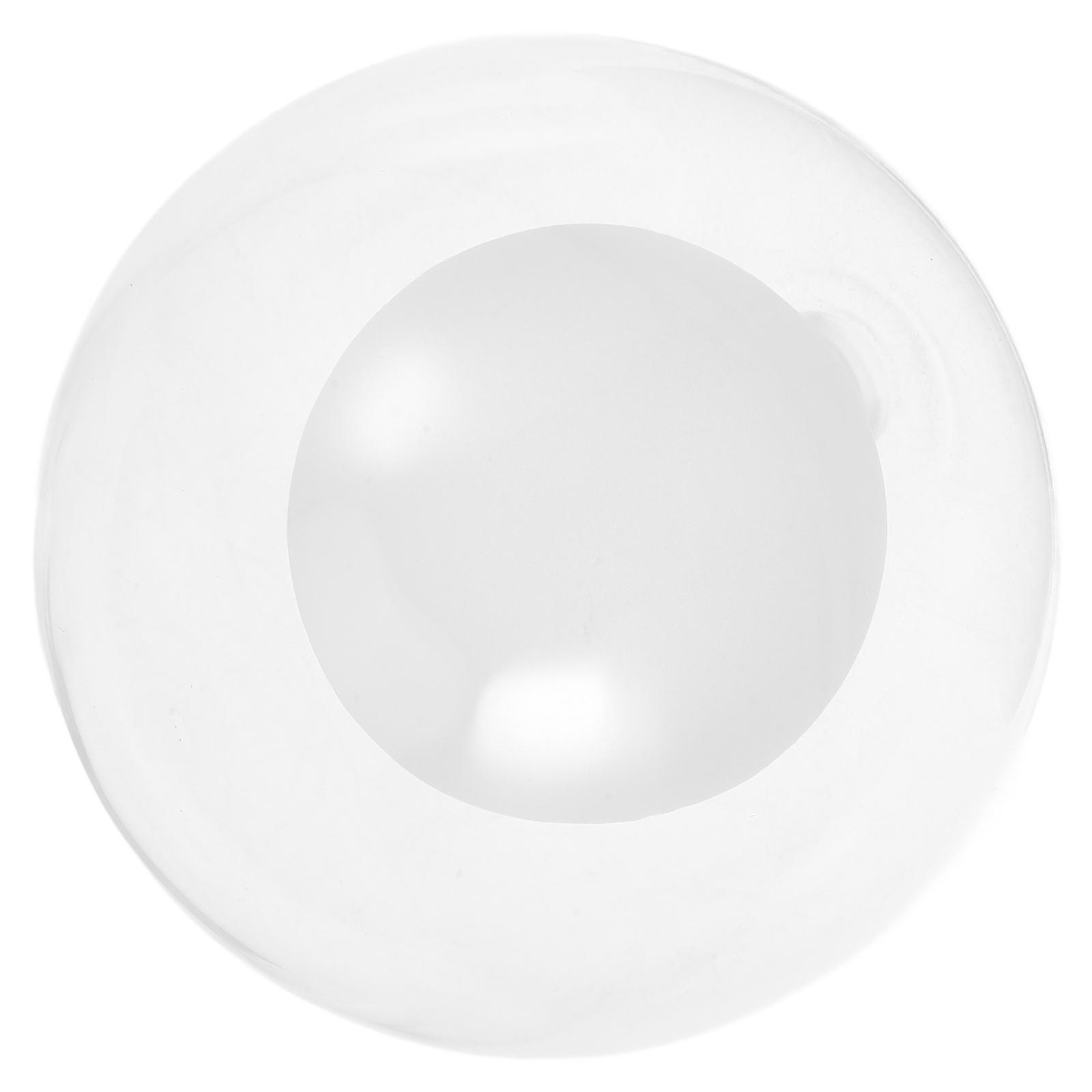 Chandelier Glass Lamp Shade Cover for Decor 4Pcs Transparent Double Layers