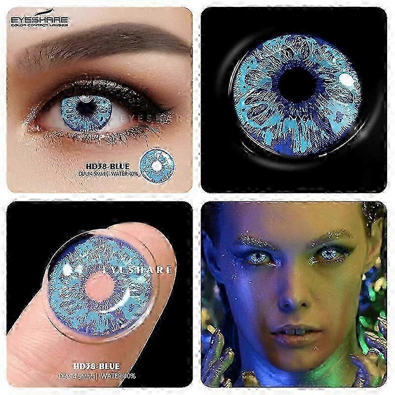 Halloween Cosplay Colored Contact Lenses For Eyes Anime Lenses Colored Lenses For Eyes Cosplay Cosmetic Colored Contact