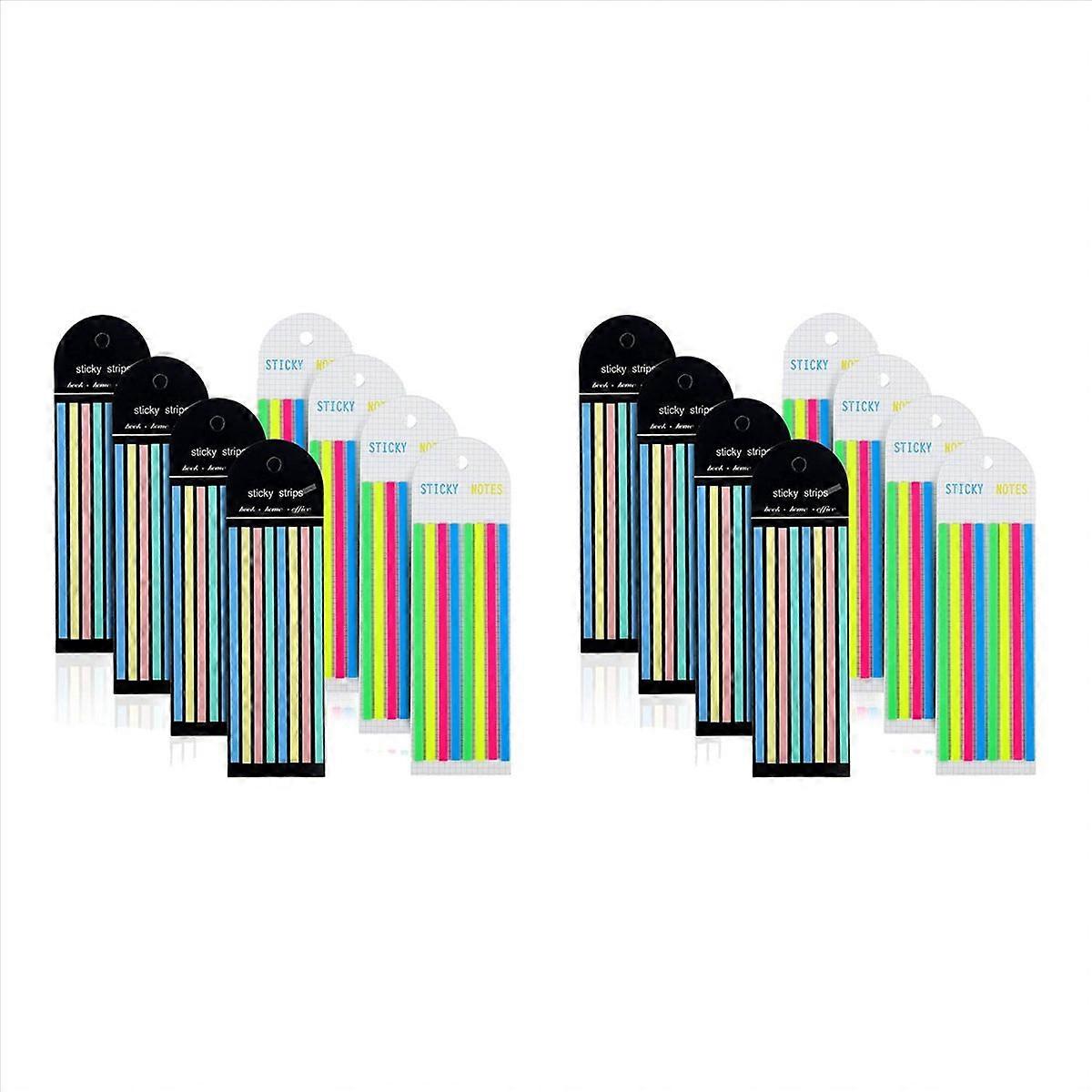 1280 PCS Highlighter Tape,Transparent Sticky Long Page Markers Tabs