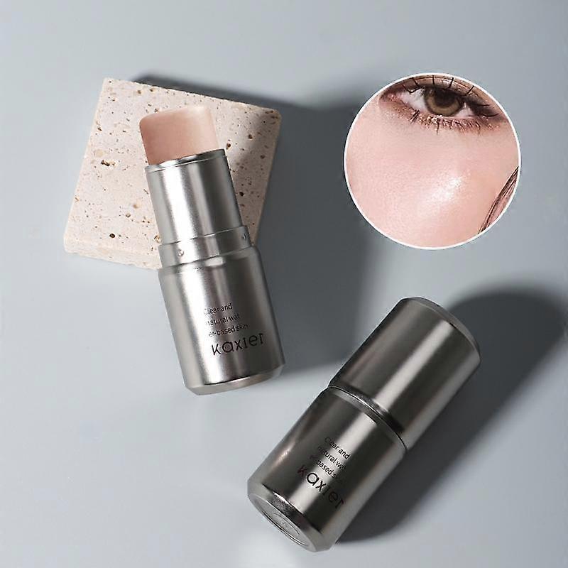 Dewy Highlighter Stick, 1 Count Nature Look Shimmering Highlighter for Facial Contouring & Blush, Facial Brightening Highlighting Balm for D