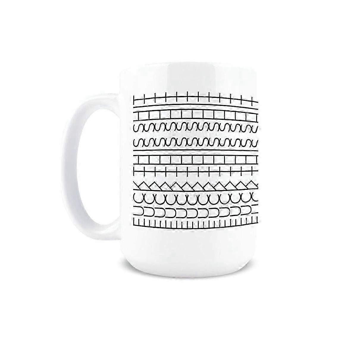Hidden Message Coffee Mug, Coffee Mug, 15 Oz Ceramic Cup