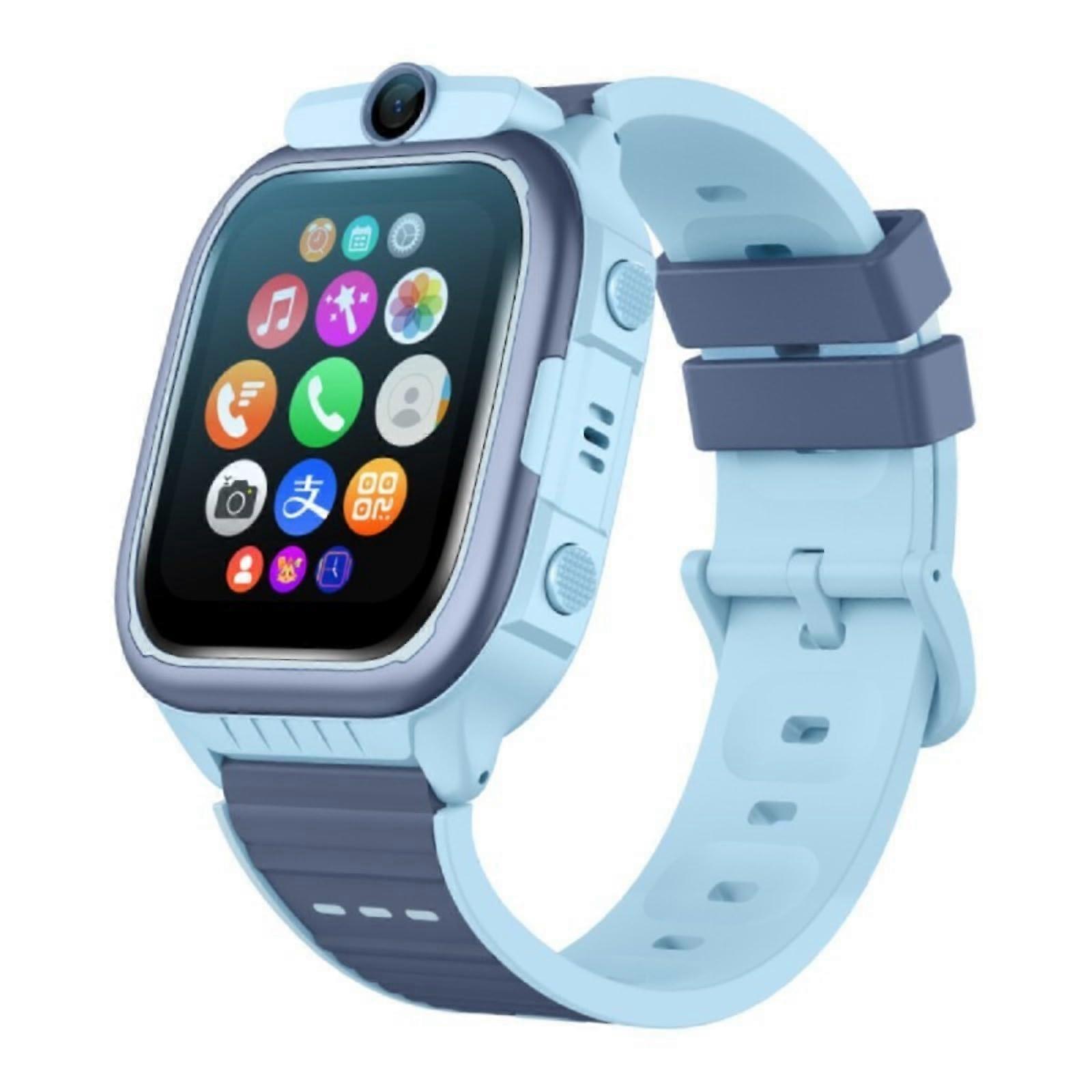 4G Kids Smartwatch For Girls And Boys With SIM Card, Camera And Video Call, Waterproof Touch Screen, Blue