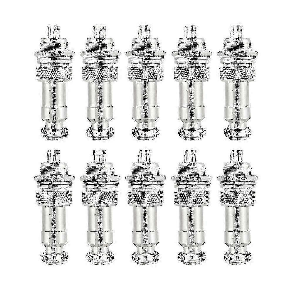 New 10pcs 3 Pin Aviation Plug M12 Socket Connector For Instrumentation Computer Navigation-CE
