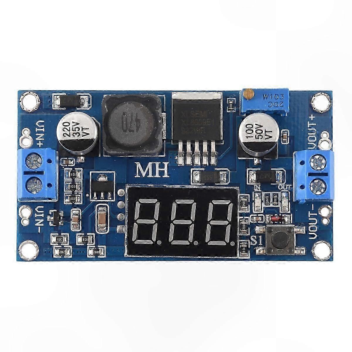 Adjustable Step-Up DC-DC Converter Module 4A Power Supply Voltage Regulator
