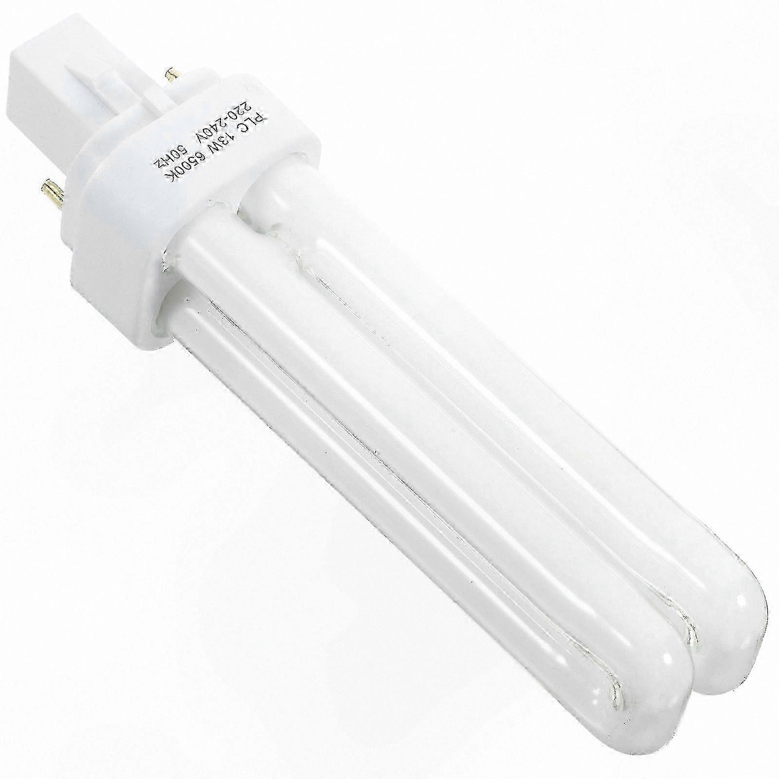 4-Pack 13W Plug-In CFL Bulbs with 2-Pin Connector for Lighting Fixtures