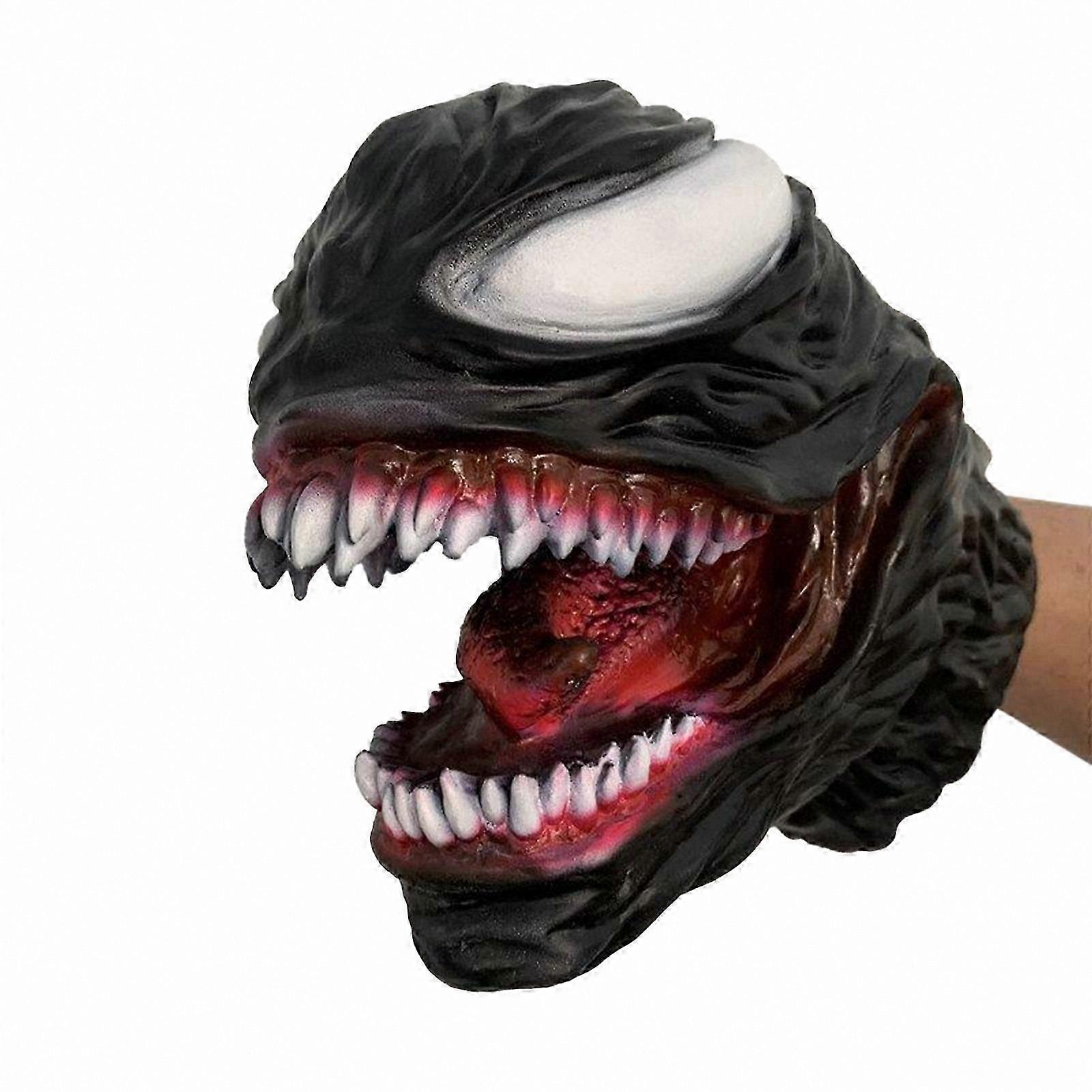 Venom 3 Gloves Hand Puppet Simulation Toy for Cosplay, Christmas Horror Prop with Realistic Design